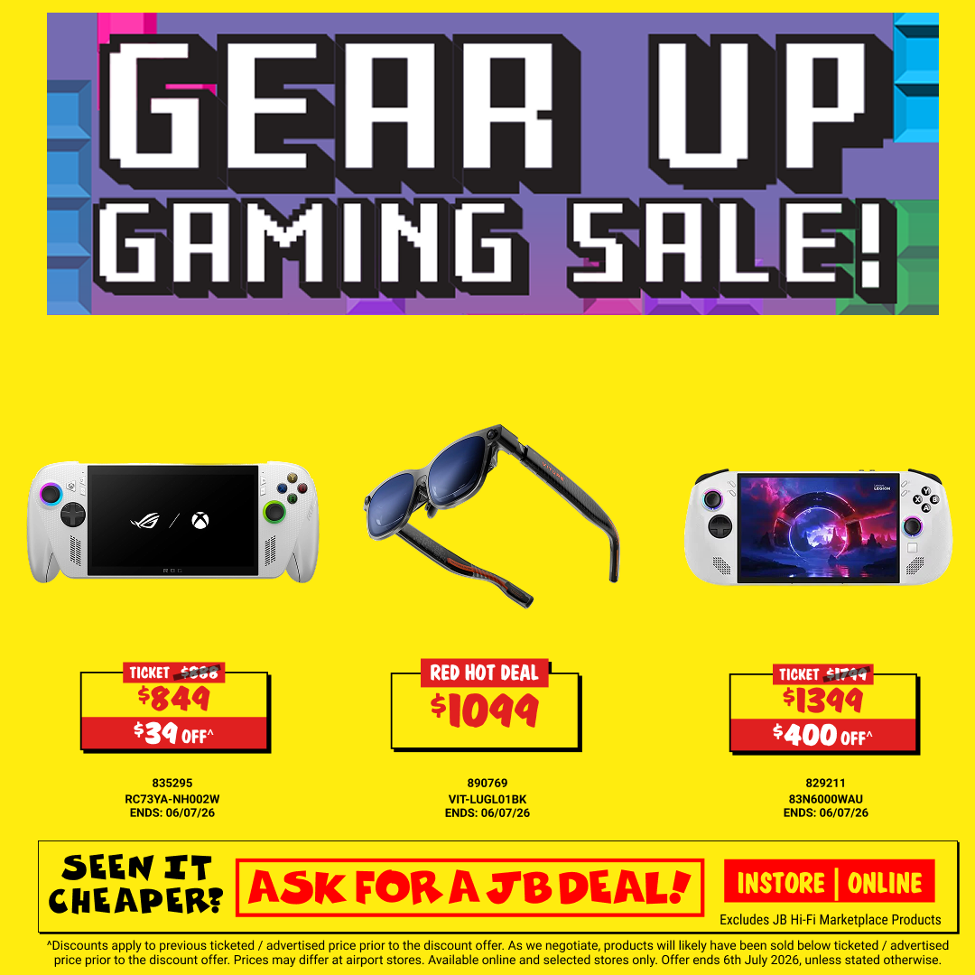 JB Hi-Fi Facebook ad