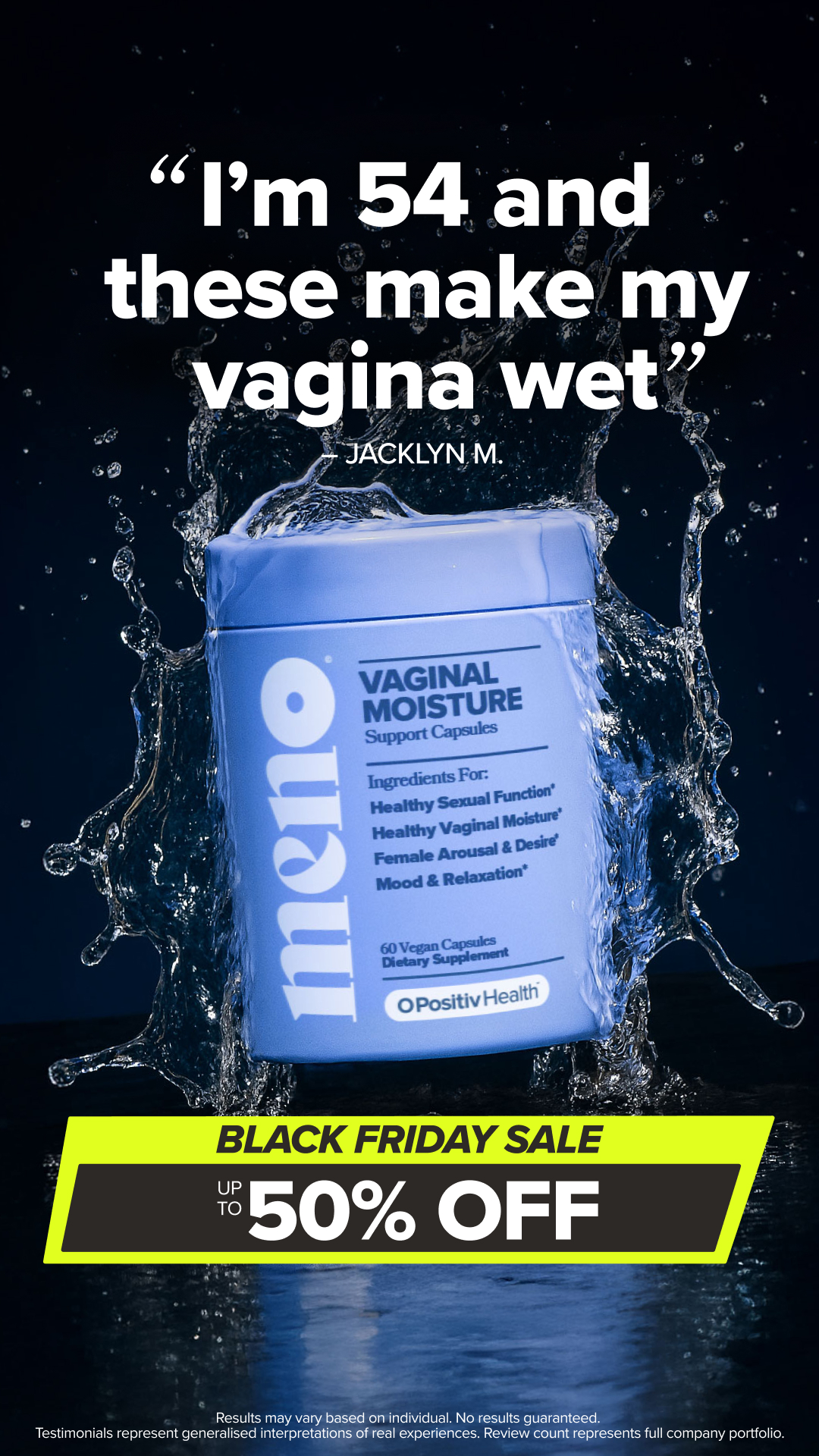 MENO Vitamins Facebook ad