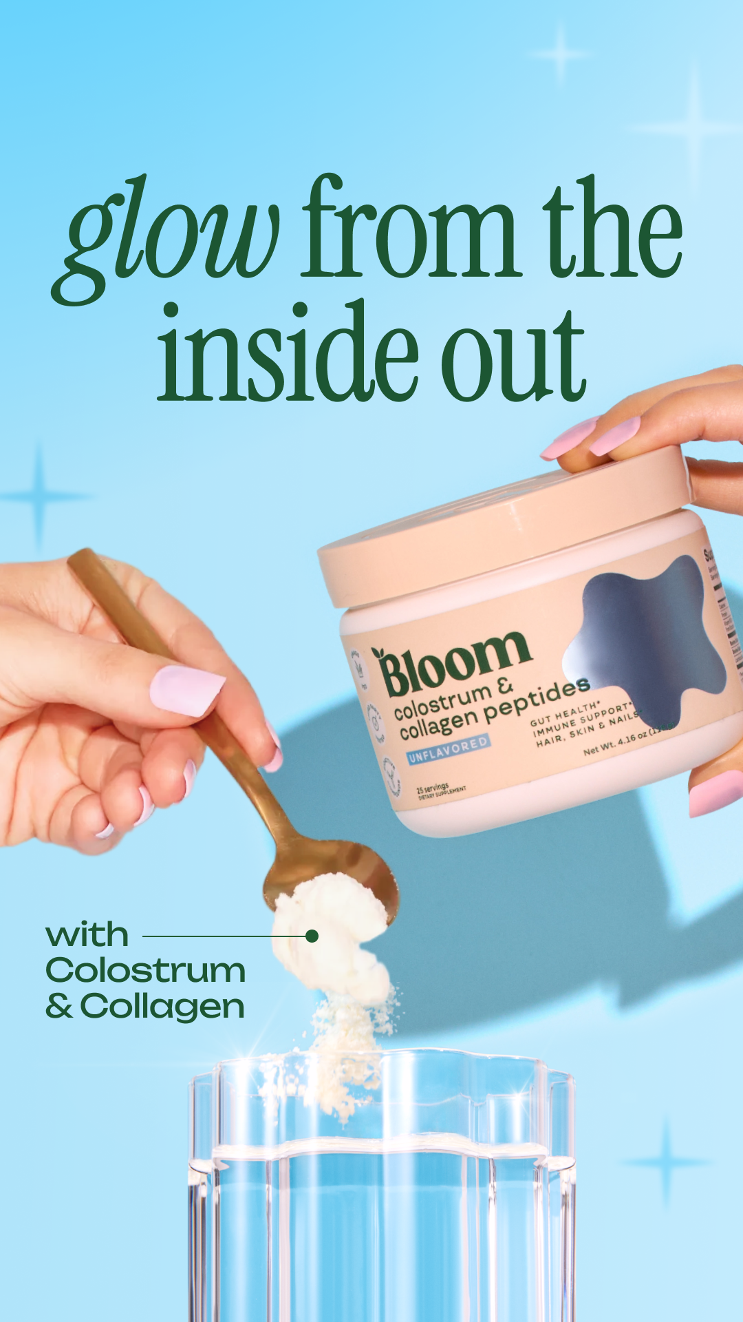 Bloom Nutrition Facebook ad