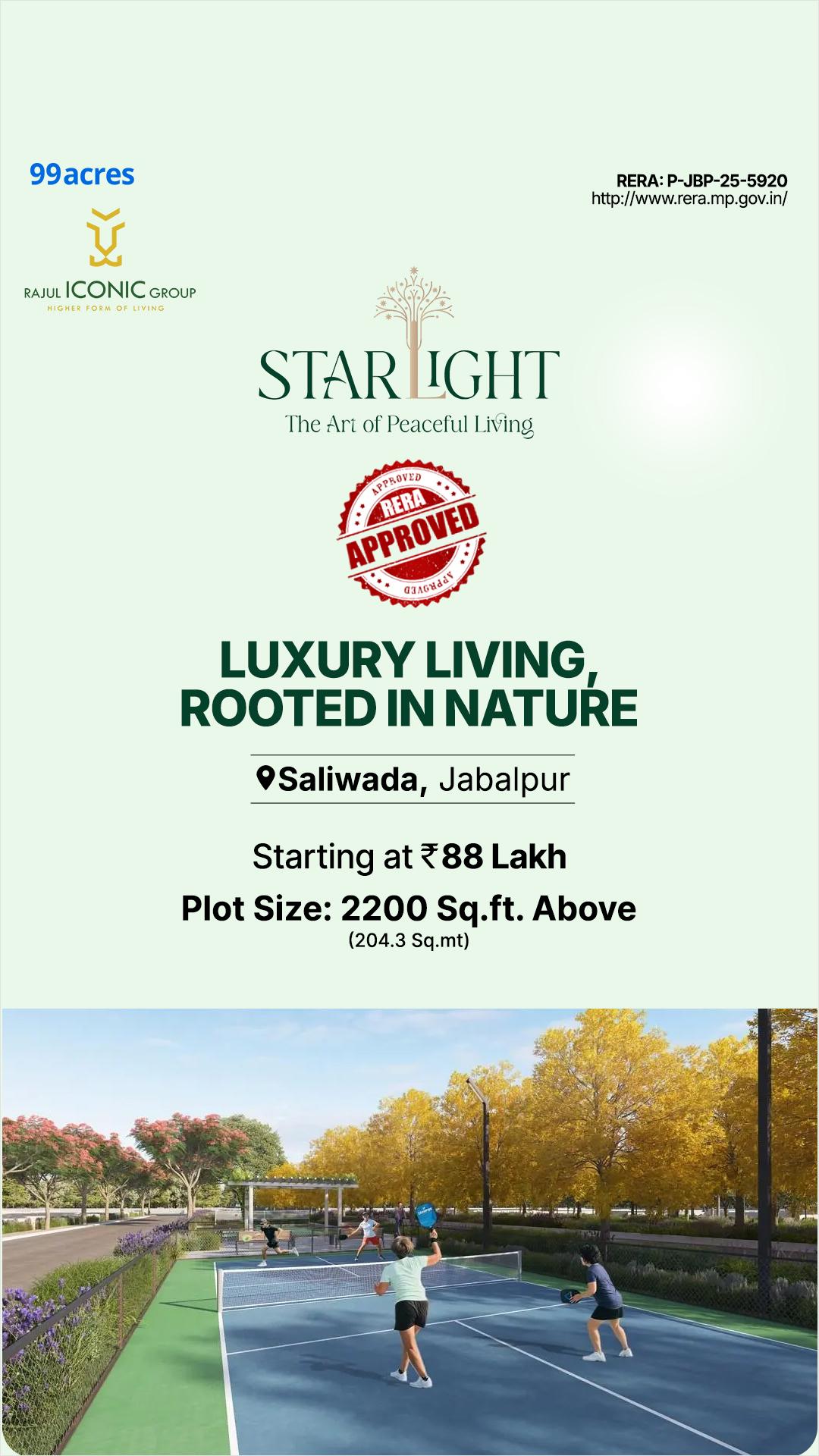 99acres.com Property India Facebook ad