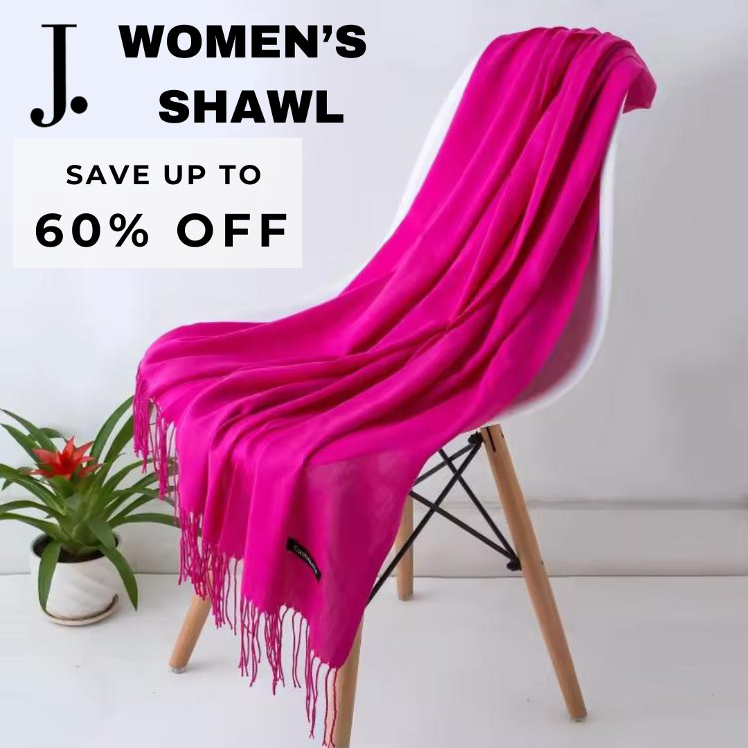 Junaid-jamshade Facebook ad: Wrap yourself in style with our women’s shawls…