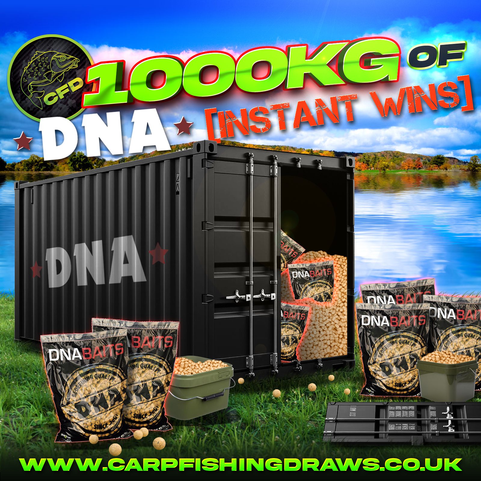 Carp Fishing Draws Facebook ad