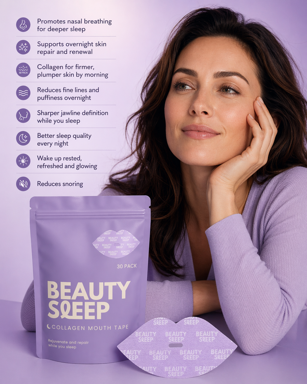 Beauty Sleep Facebook ad