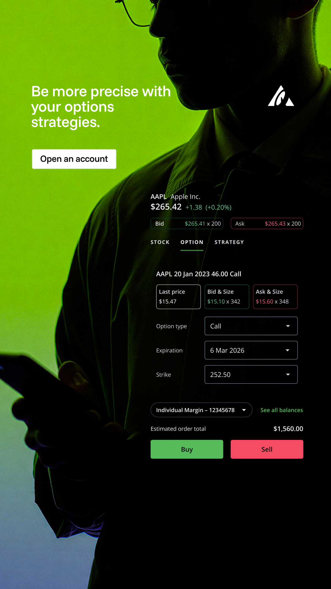 Questrade Facebook ad