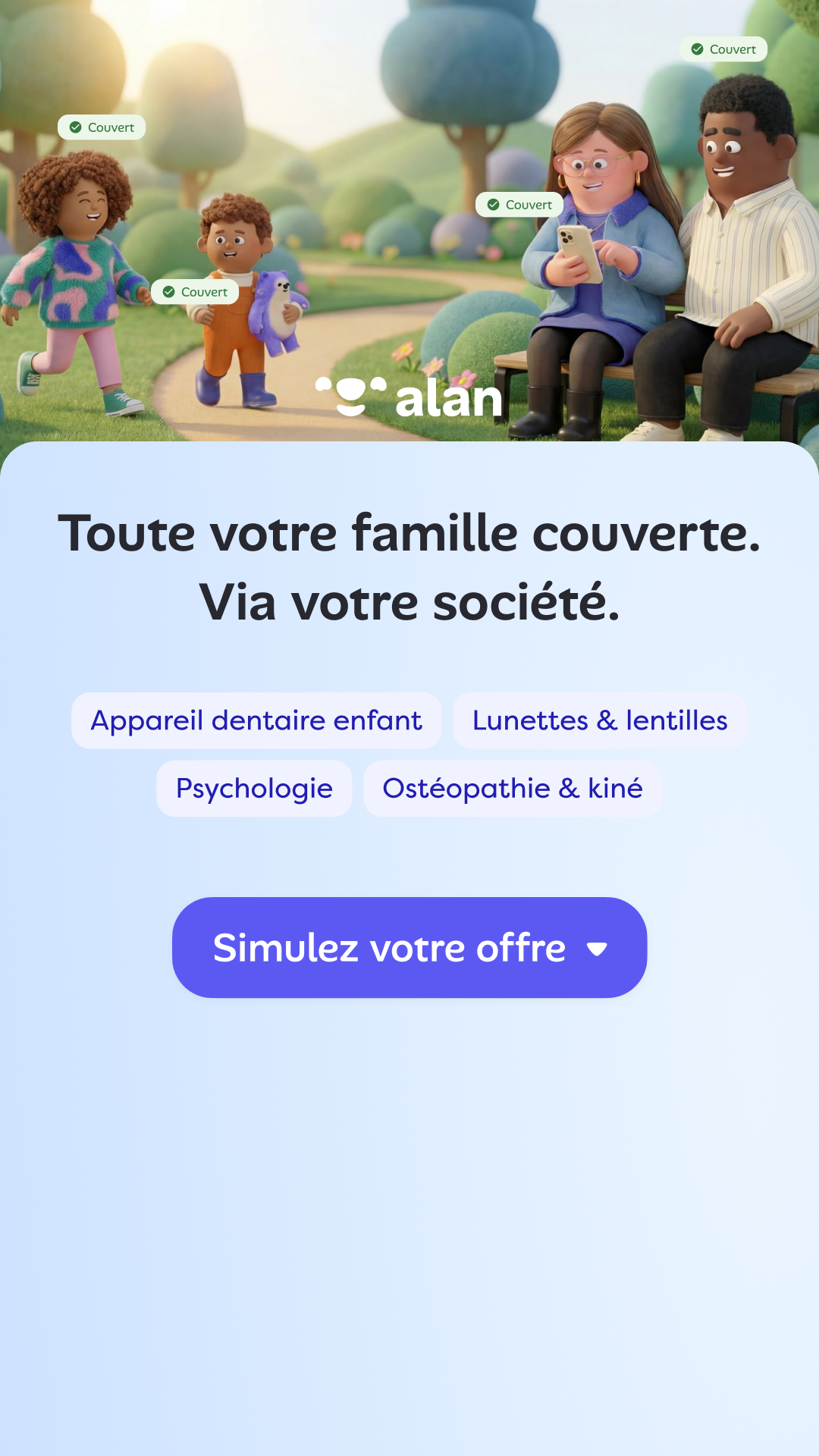 Alan Facebook ad