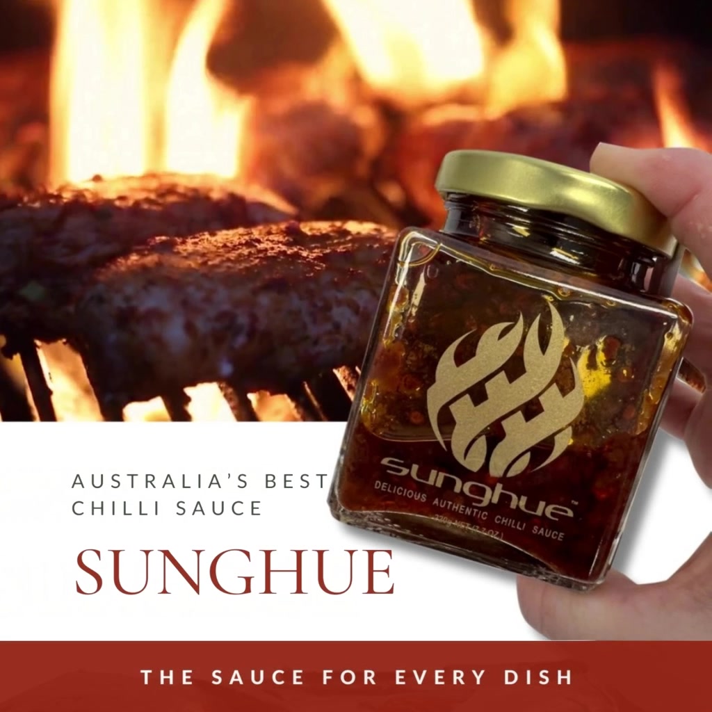 SUNGHUE Chilli Sauce Facebook ad from Feb 21, 2026