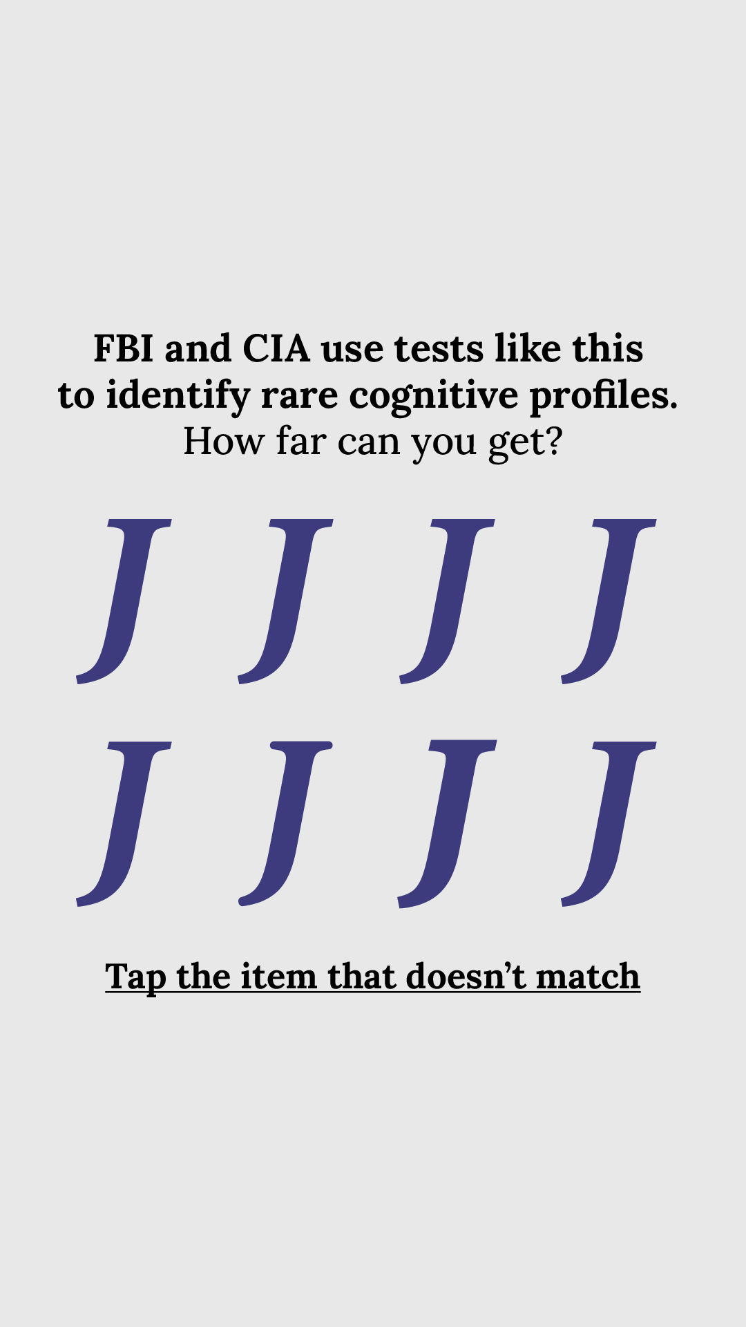 Brain Health Check Facebook ad