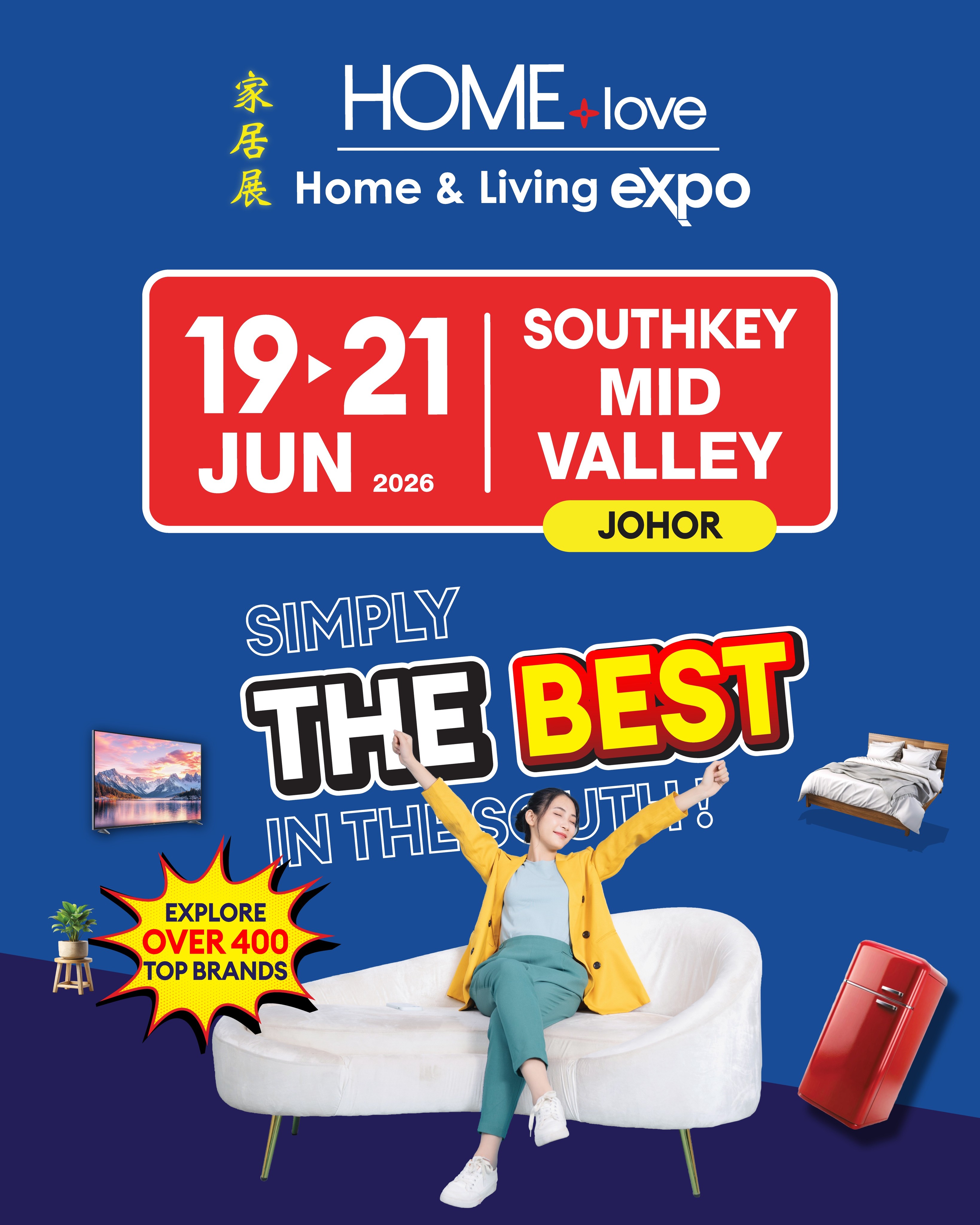 HOMElove Home Expo Facebook ad: ๐๐ผ๐ต๐ผ๐ฟ, ๐ช๐ฒโ๐ฟ๐ฒ ๐๐ฎ๐ฐ๐ธ ๐๐ถ๐๐ต ๐๐ต๐ฒโฆ