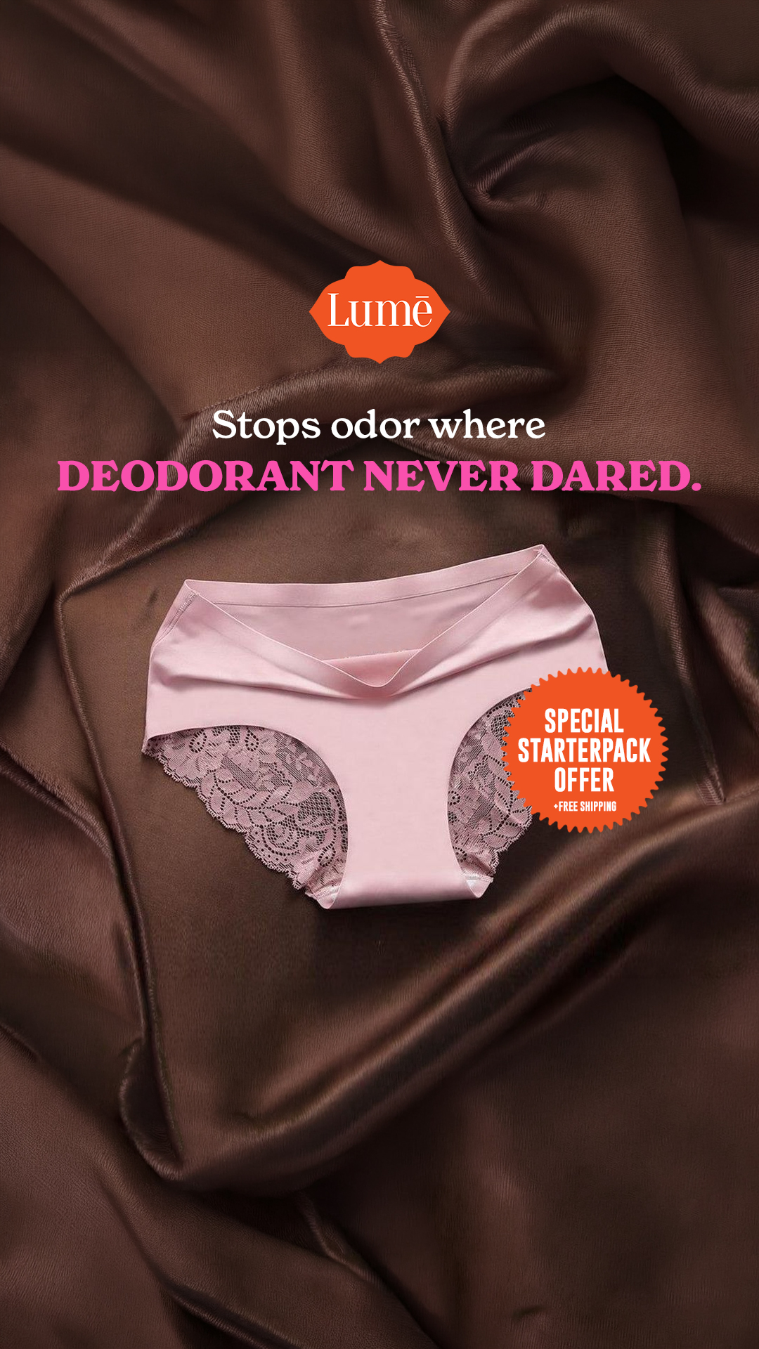 Lume Deodorant Facebook ad