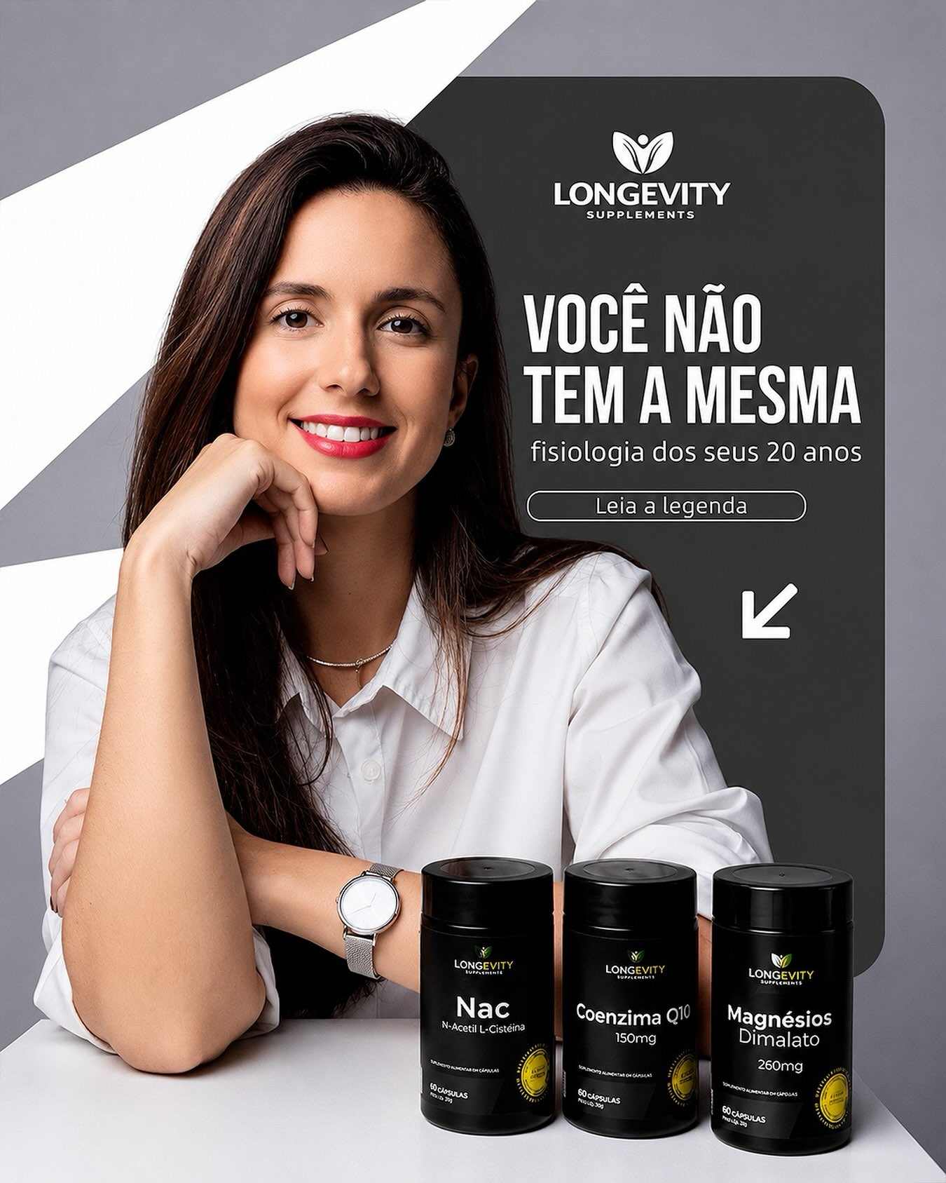 Longevity Suplements  Facebook ad