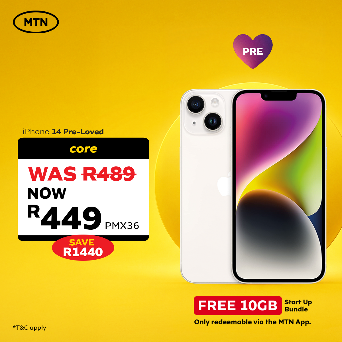 MTN South Africa Facebook ad