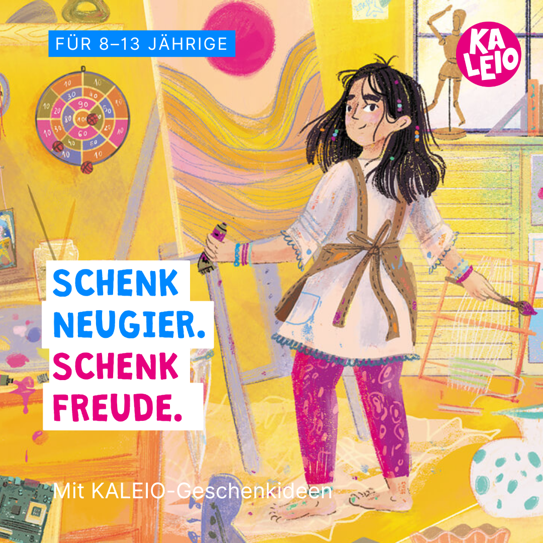 Kaleiomag Facebook ad: Ein Geschenk, das Mädchen stärkt und lange begleitet?
