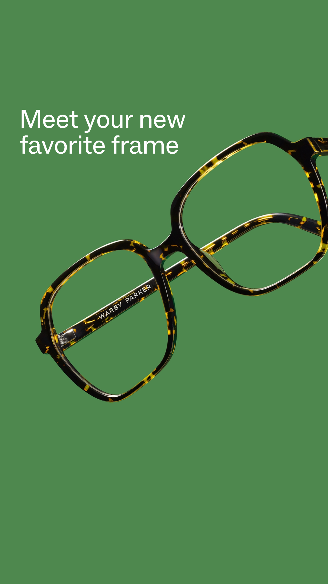 Warby Parker Facebook ad