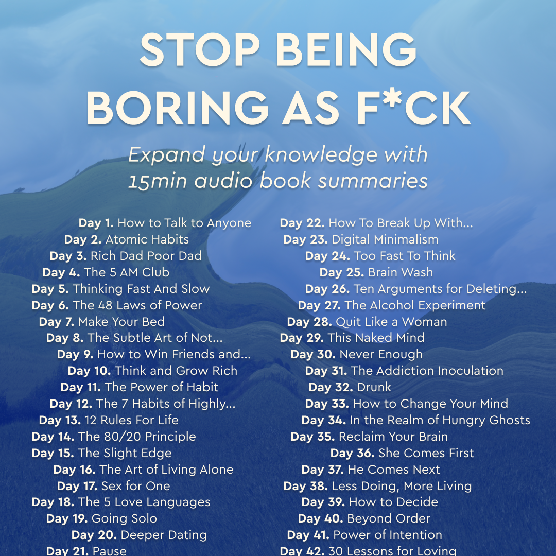 Blinkist Facebook ad: Become A Better You With This Book Summary