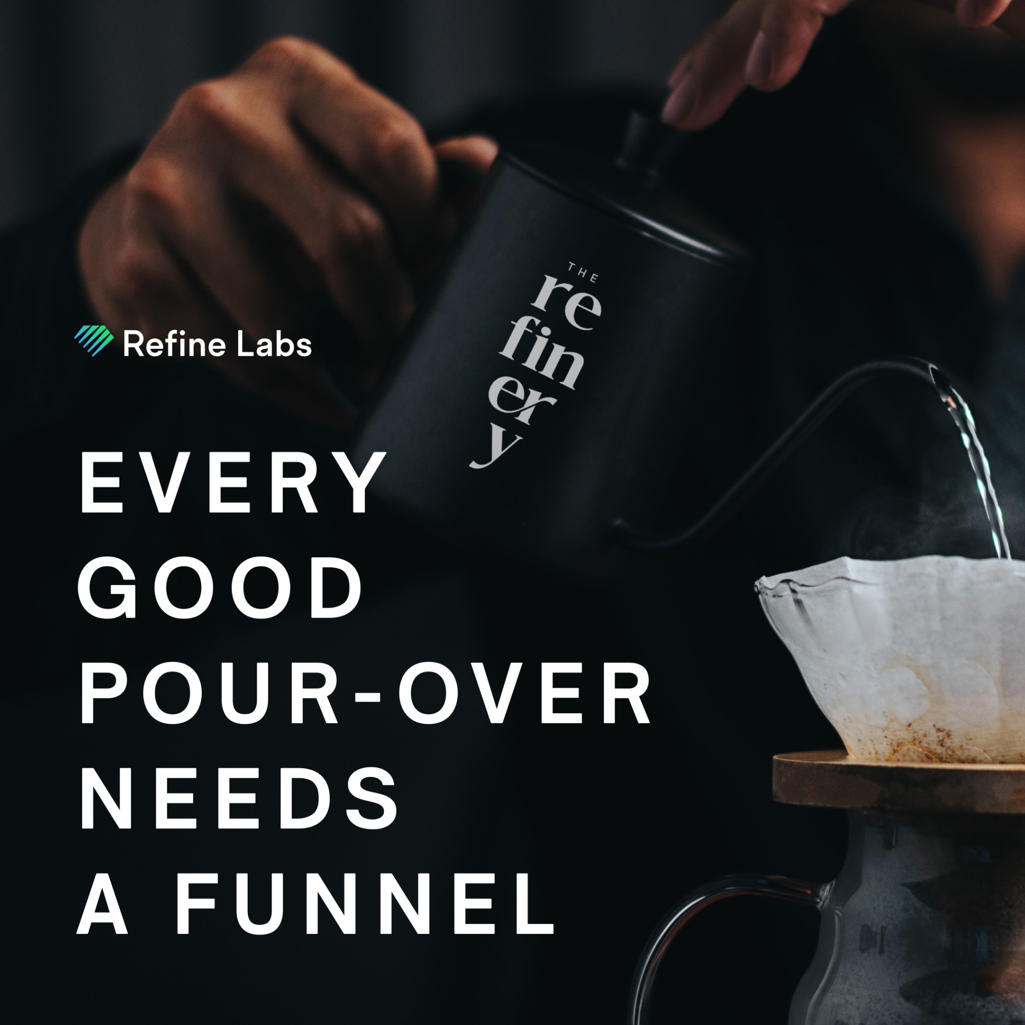 Refine Labs Facebook ad: Conversion without the crash