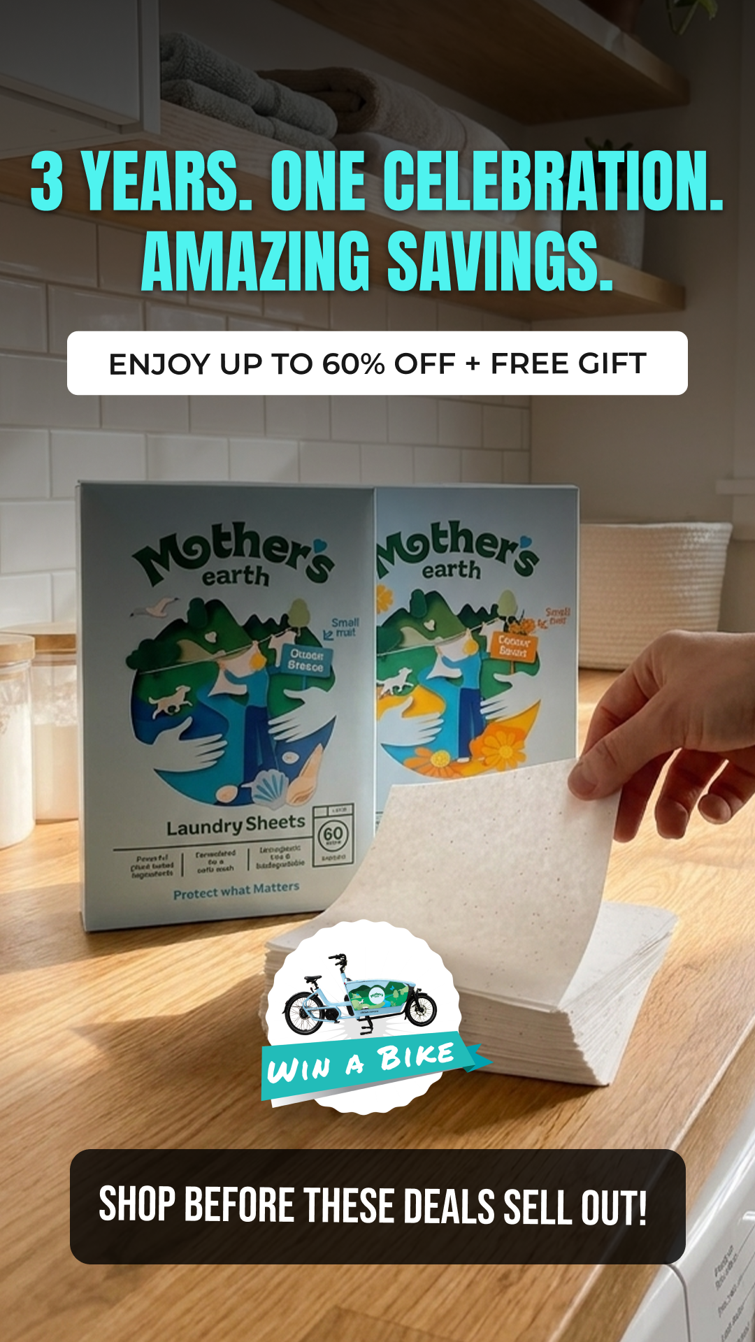 Mothers Earth Facebook ad
