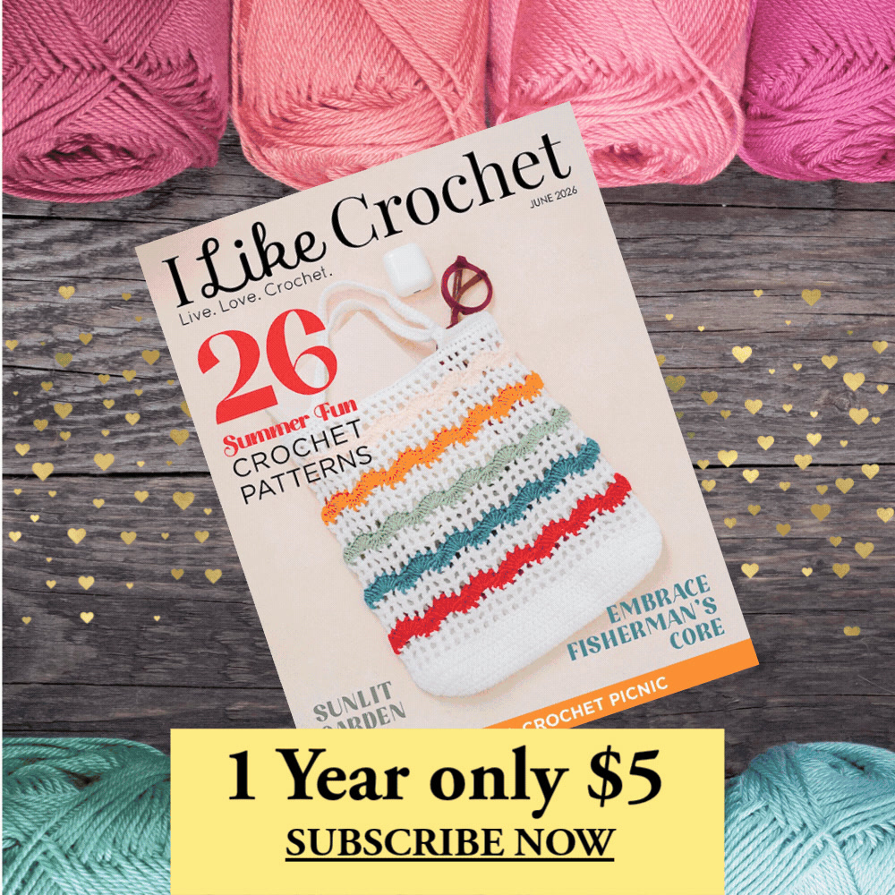 I Like Crochet Facebook ad