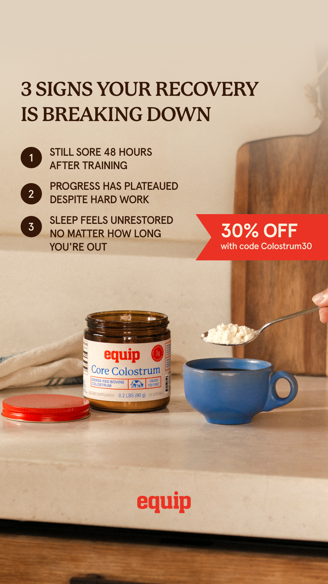 Equip Facebook ad