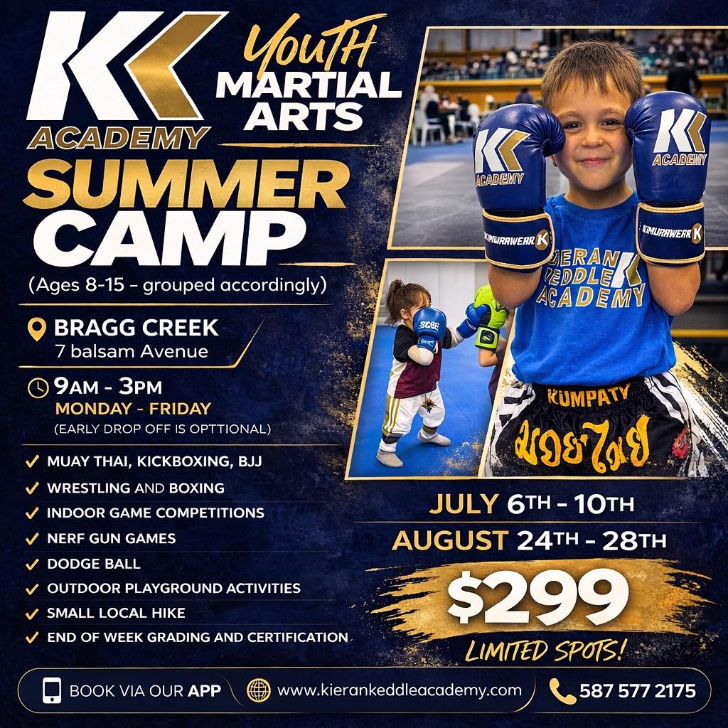 Kieran Keddle academy Facebook ad: BRAGG CREEK