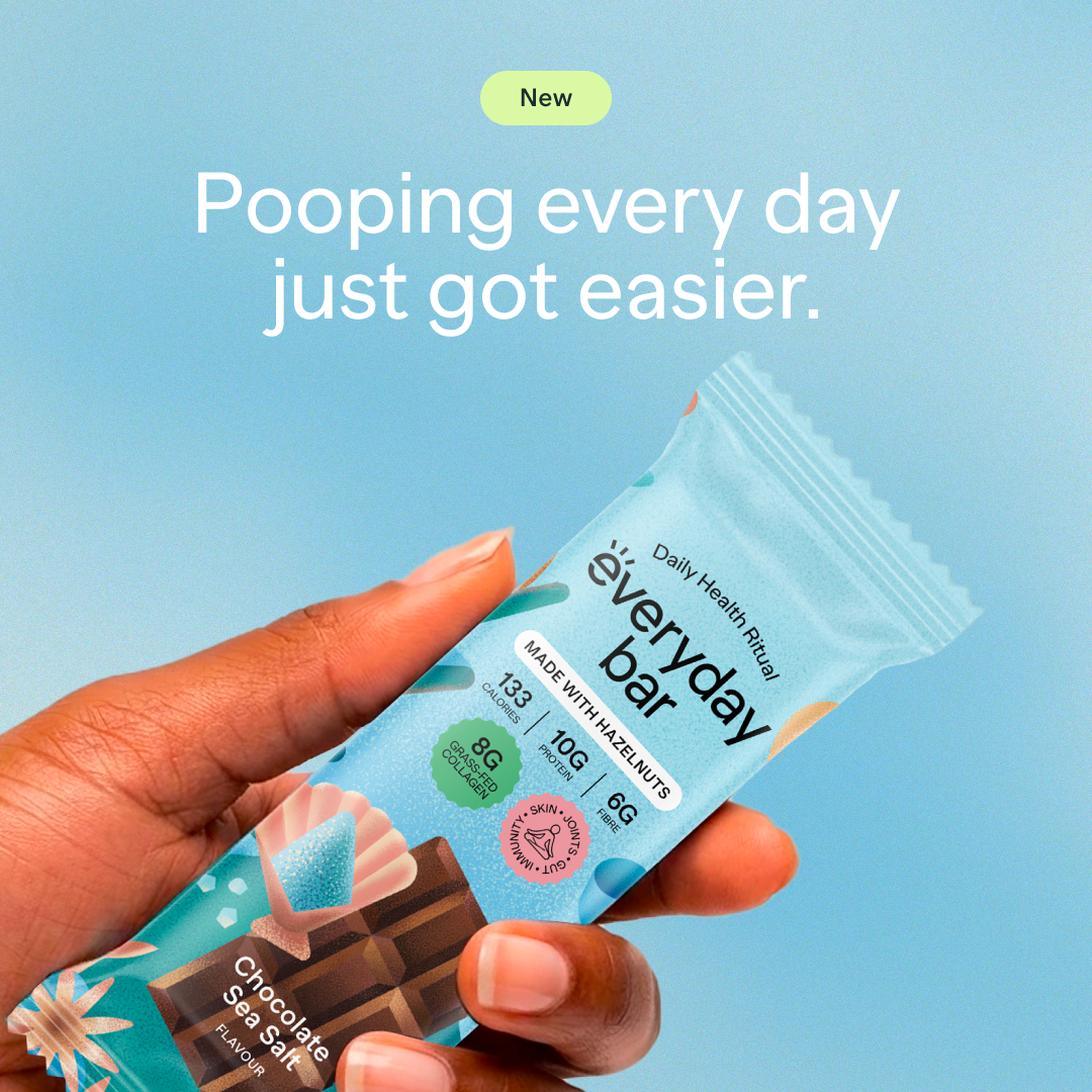 everyday bar Facebook ad: Stay Regular, Feel Better with everyday bar