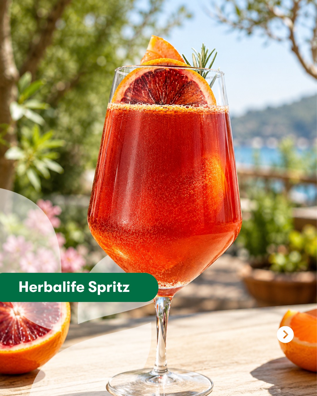 Herbalife Facebook ad: Čas na Spritz.