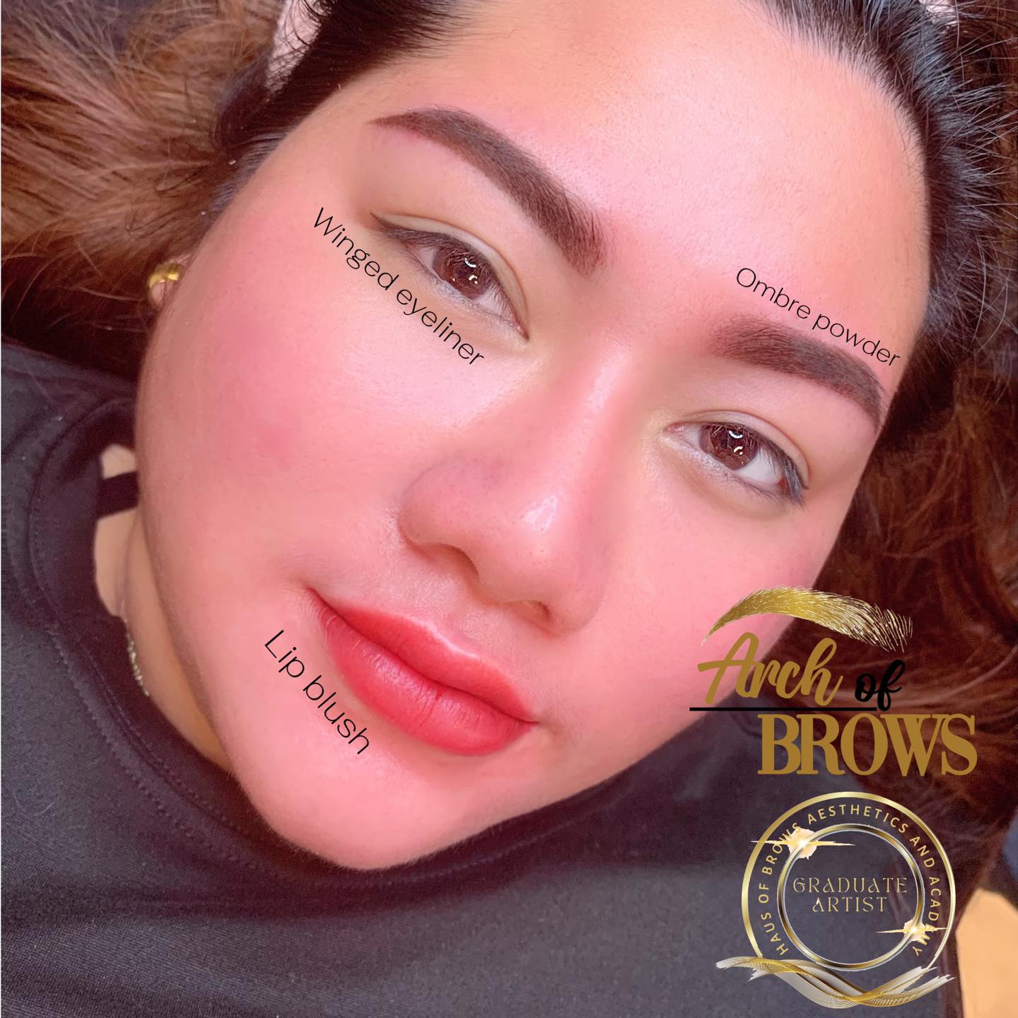 Arch of Brows Facebook ad: Book now