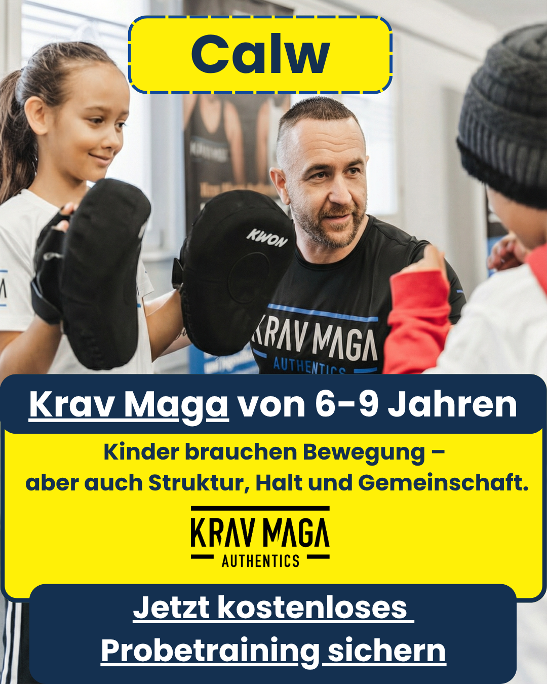 KRAV MAGA Authentics - Self Defence Academy Facebook ad