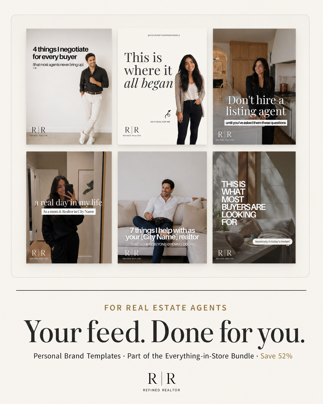 Refined Realtor Facebook ad
