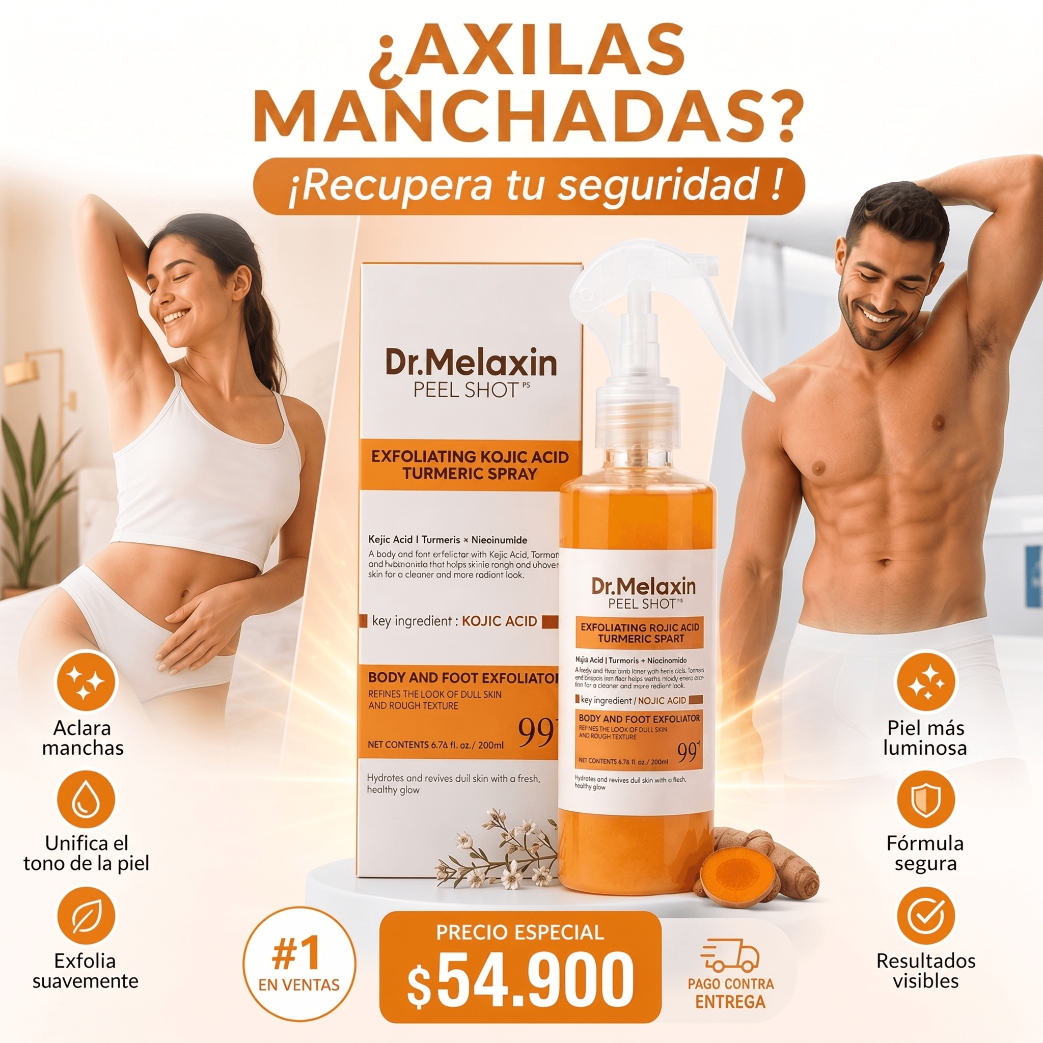 Juno Facebook ad: ¿MANCHAS EN LAS AXILAS?