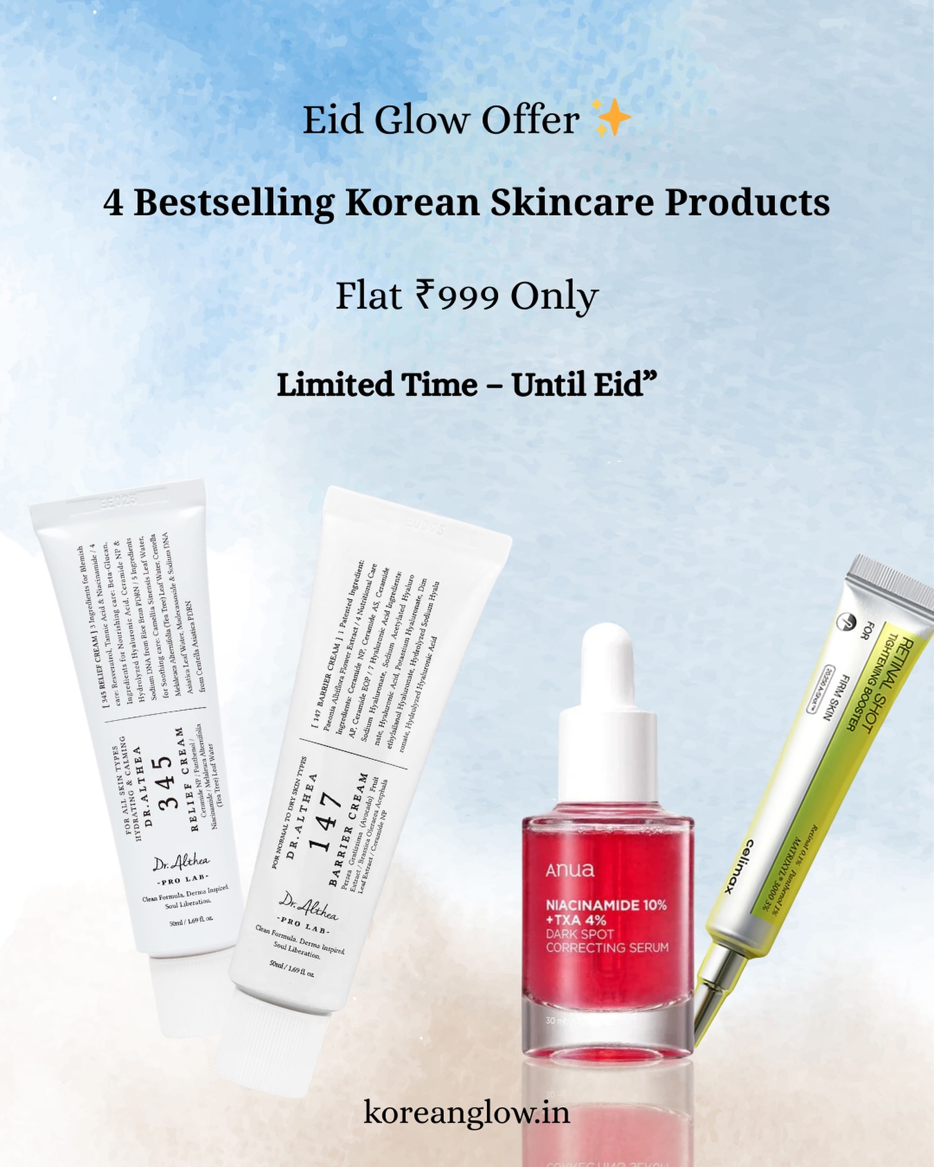 Korean Glow Facebook ad