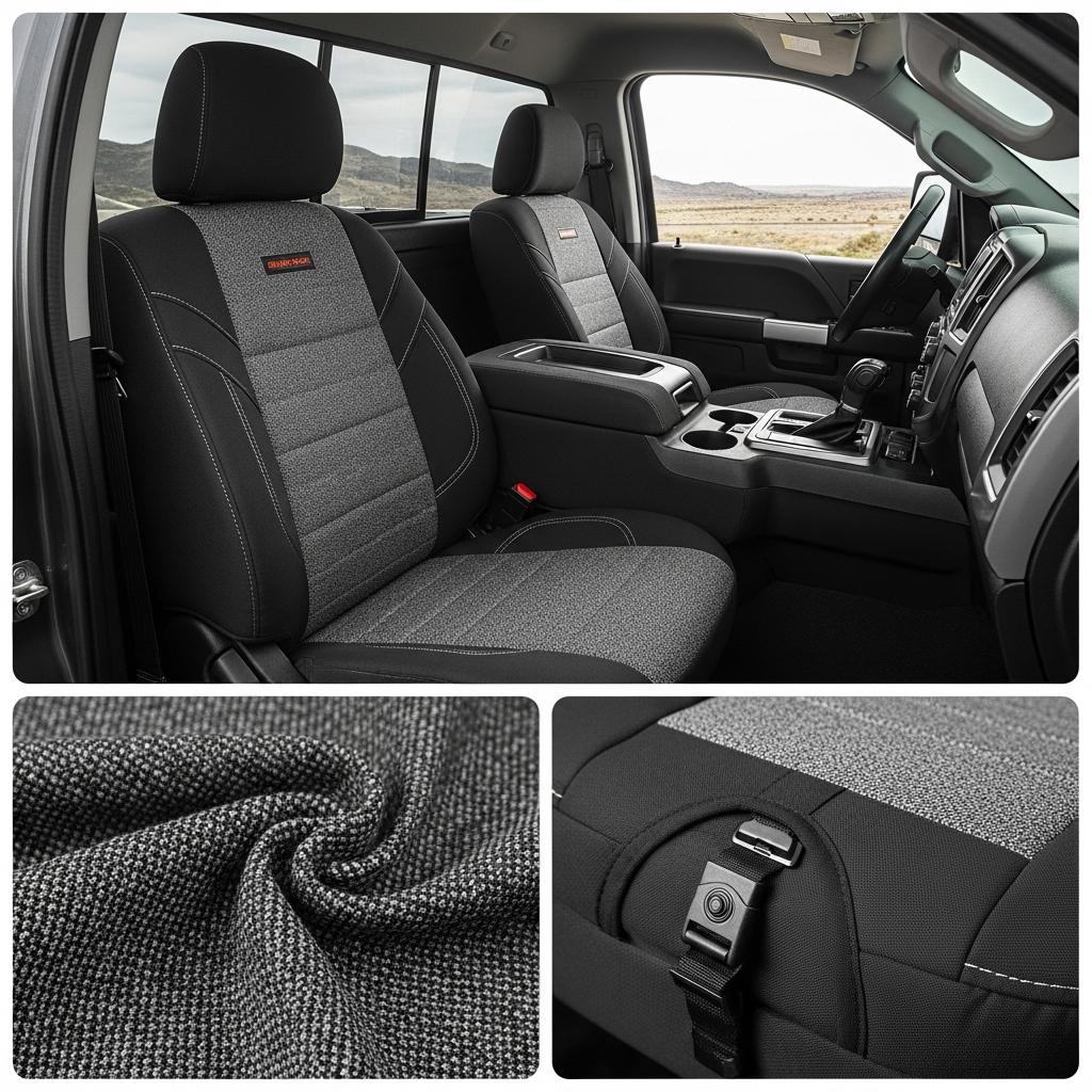 QuickSearches Impulse Facebook ad: Find Out Local Truck Seat Cover Options.