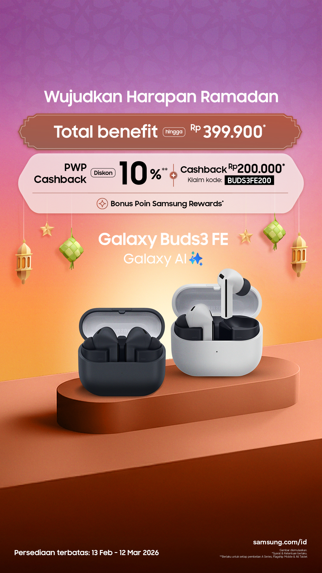 Samsung Facebook ad
