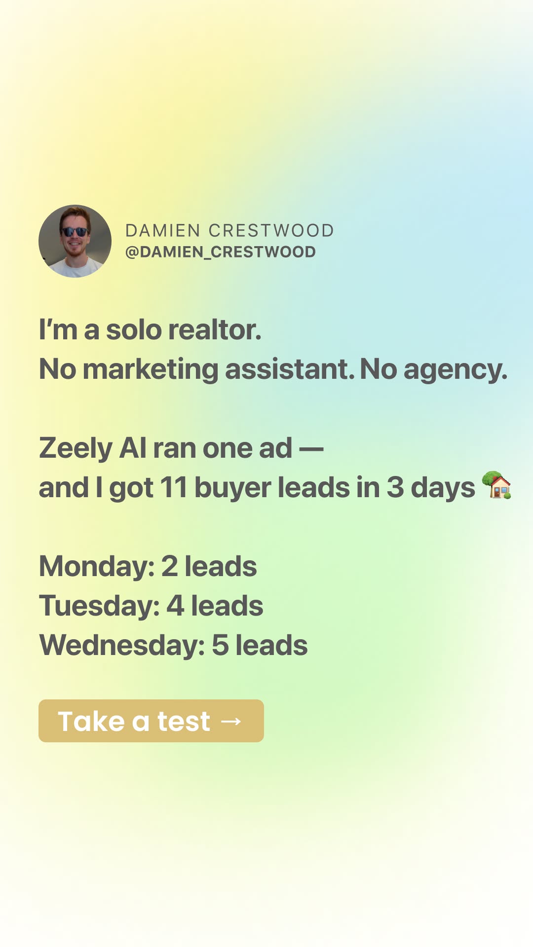 Zeely Facebook ad