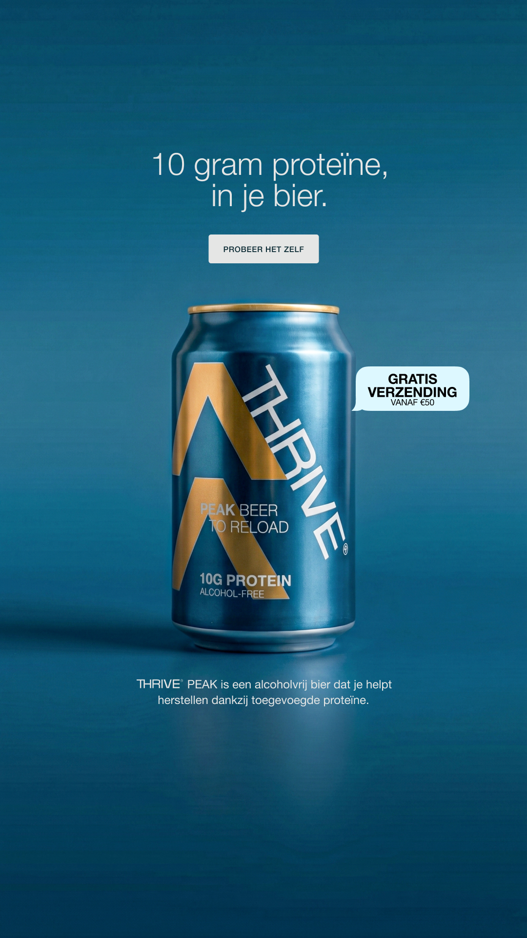 Thrive Beer Facebook ad