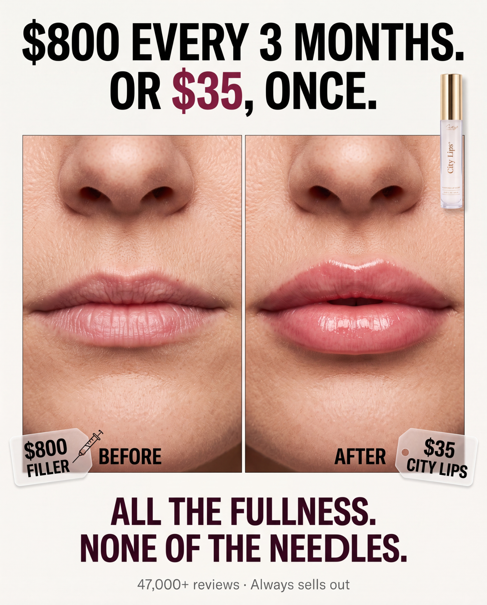 City Beauty Facebook ad