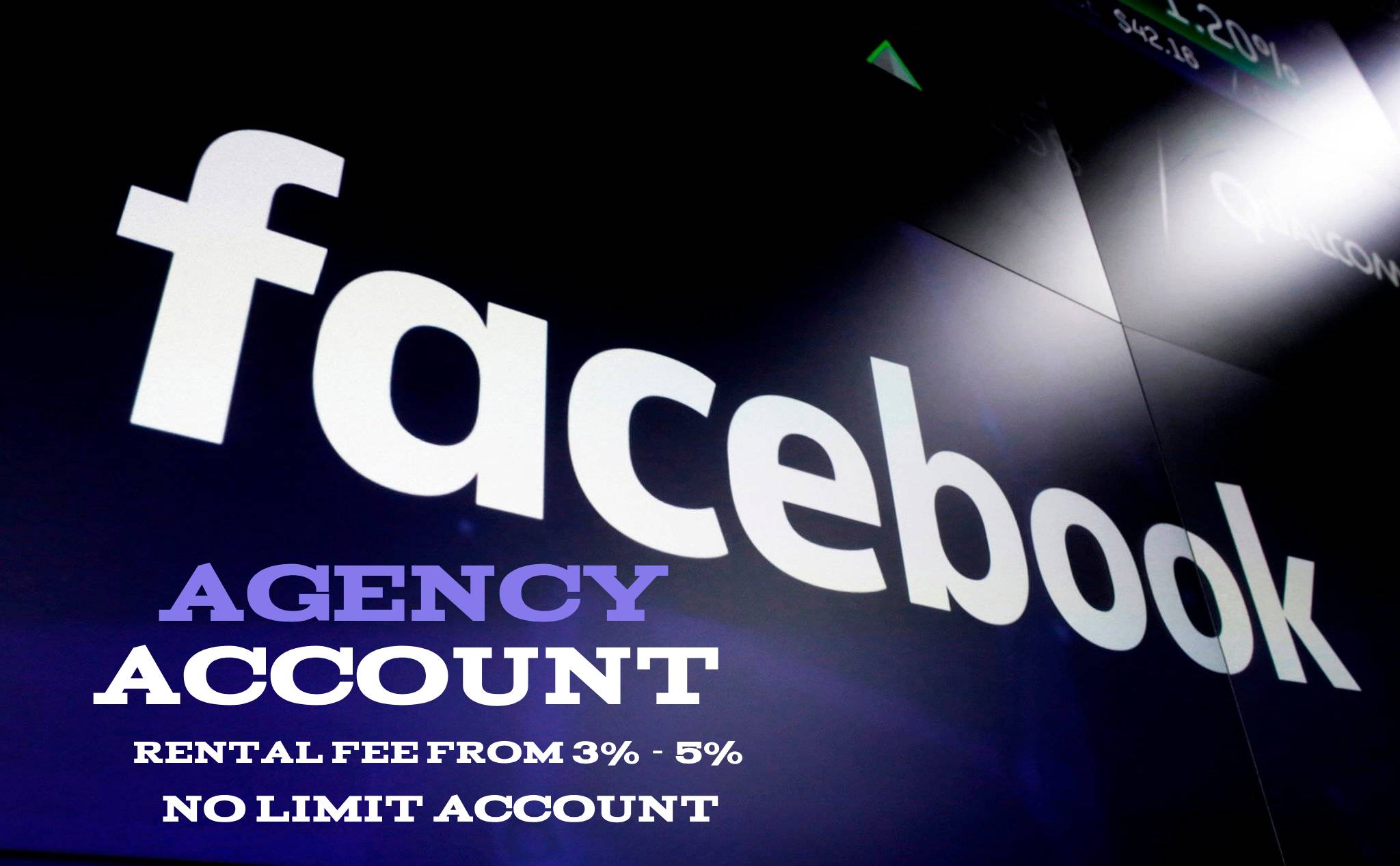 Agency ADS Facebook ad: FACEBOOK ADVERTISING ACCOUNT FOR RENT