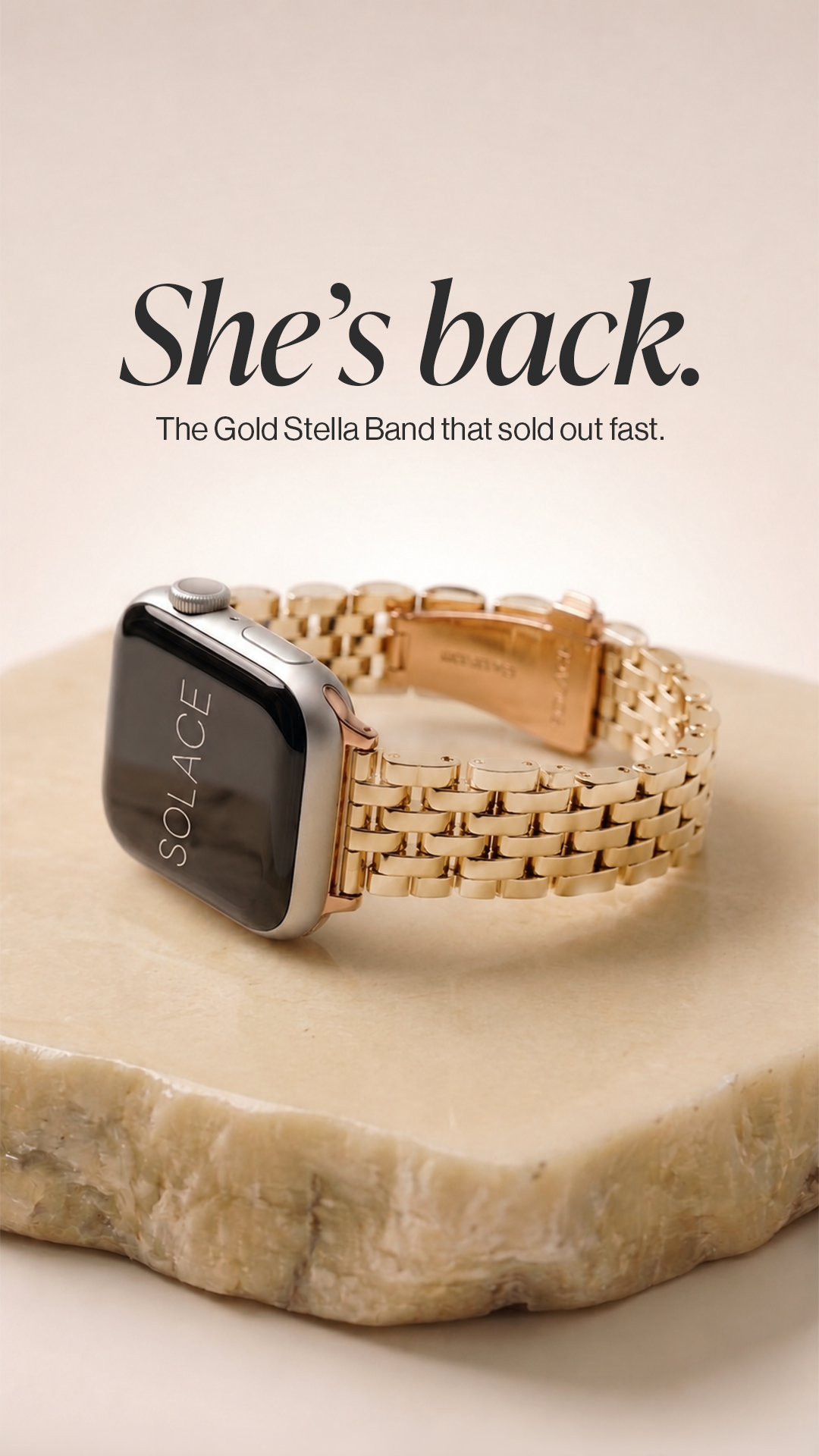 Solace Bands Facebook ad