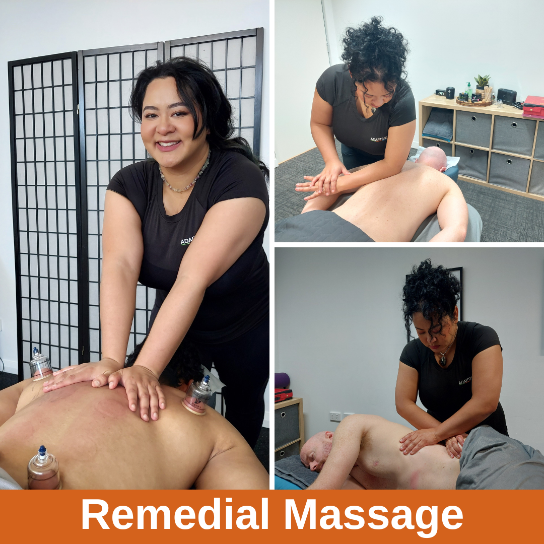 Adaptive Massage Facebook ad: Sports & Remedial Massage