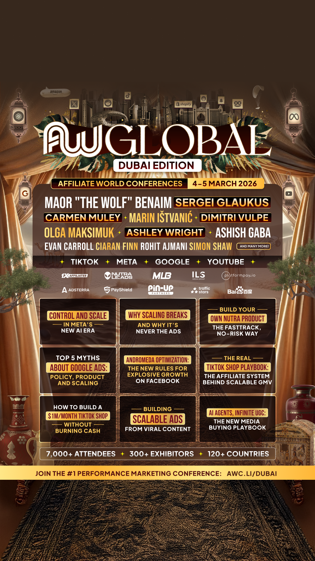 Affiliate World Conferences Facebook ad
