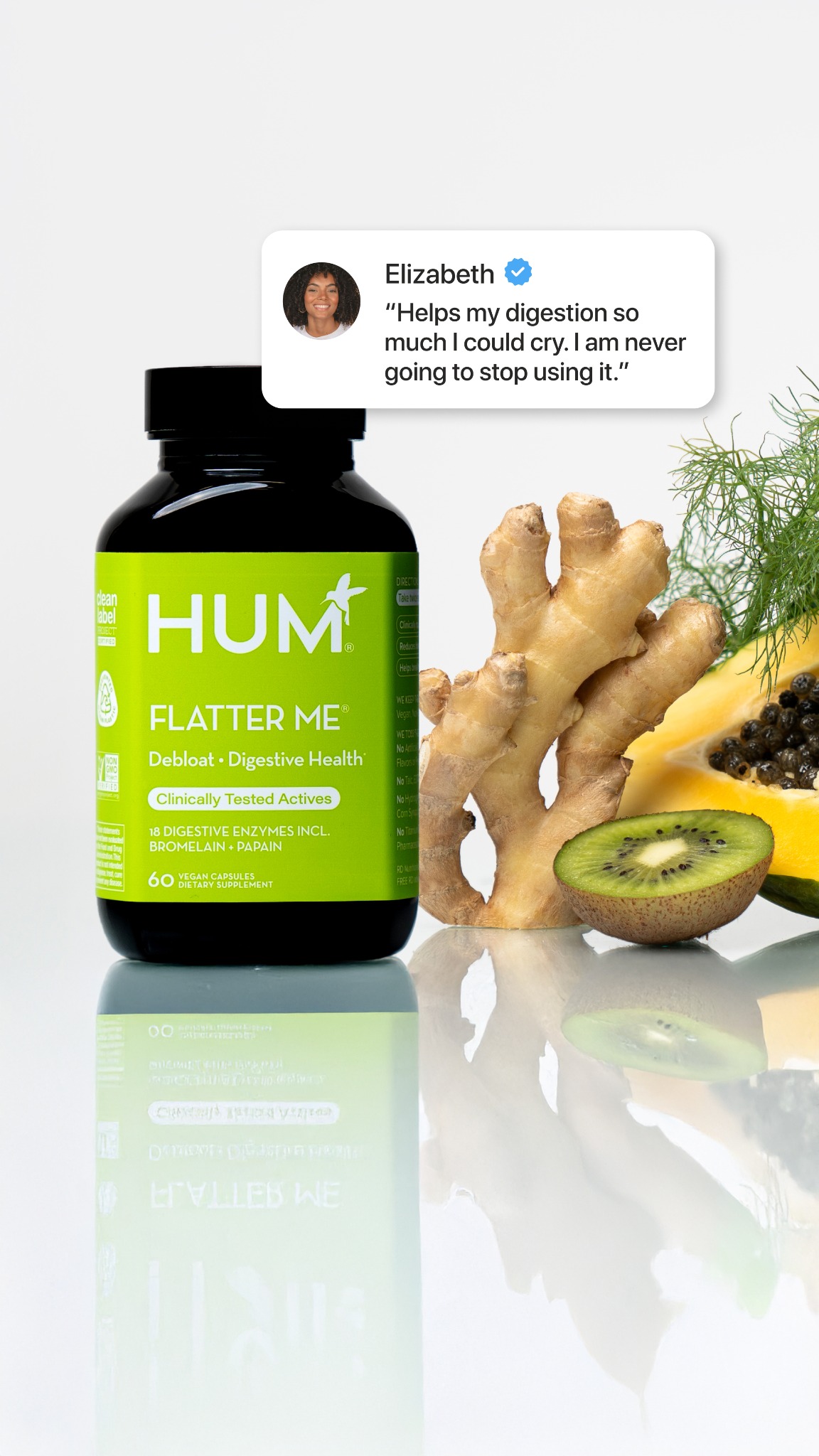 HUM Nutrition Facebook ad