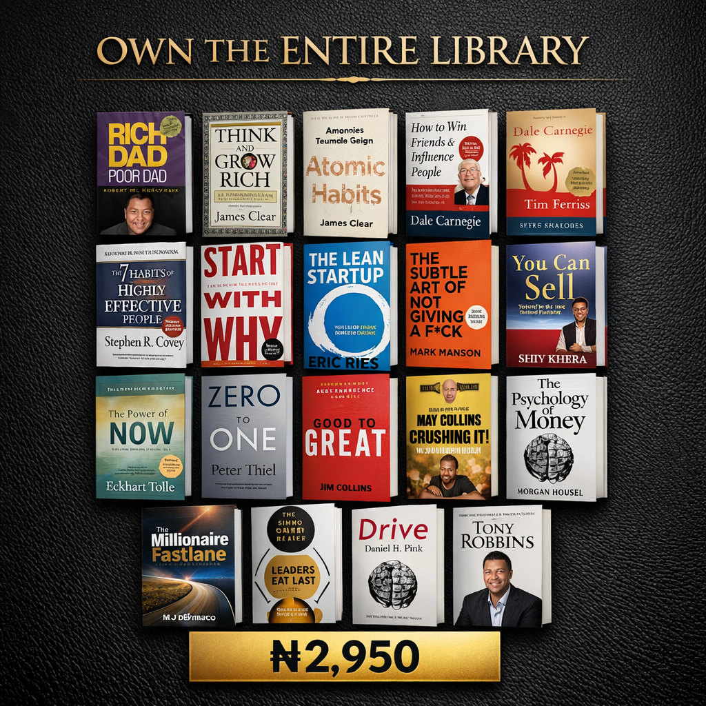 Hidden Wealth Academy Facebook ad: Stop Buying Random PDFs. Own 300,000+ At Once.