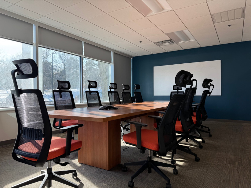 Office Evolution Burlington Facebook ad: Get the perfect balance of focus and connection.