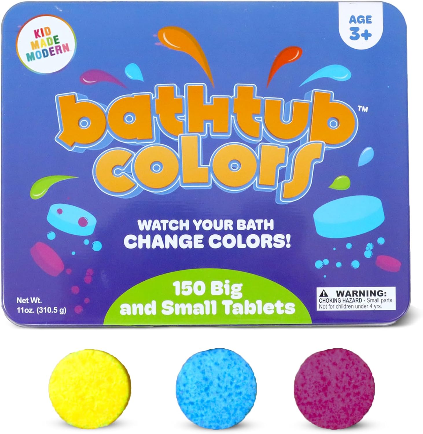 Kid Made Modern Facebook ad: Make bath time the favorite time of the…