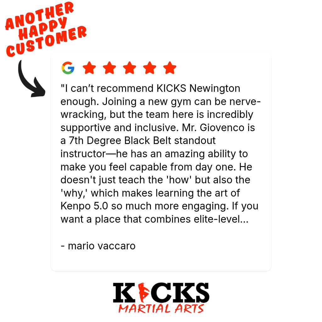 KICKS Martial Arts Facebook ad