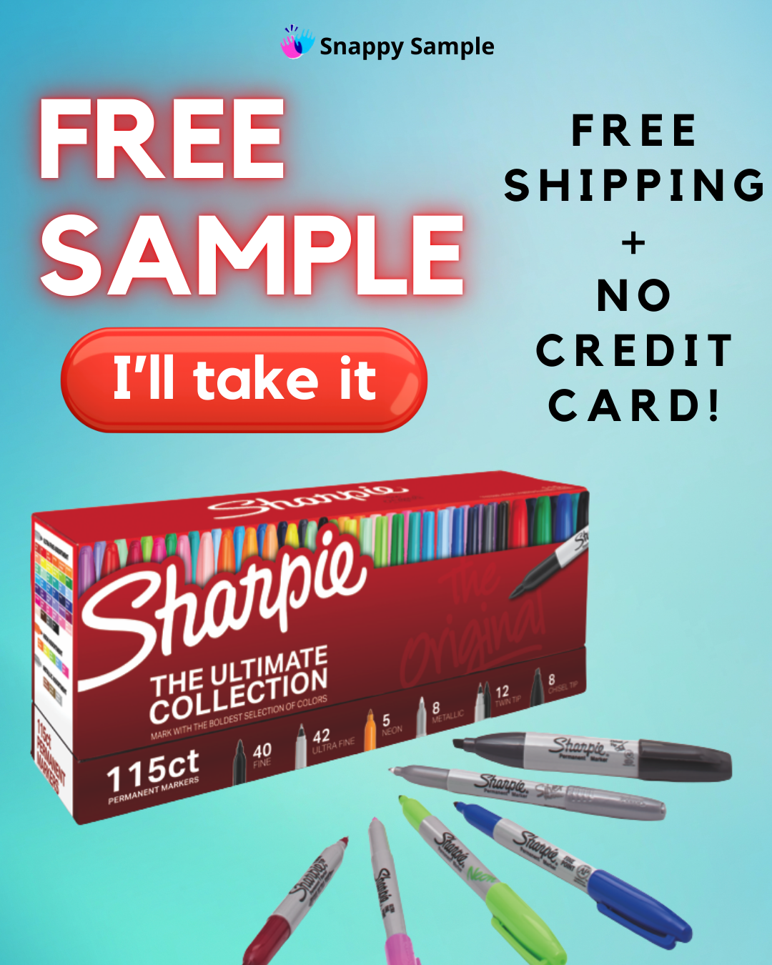Sample Mania Facebook ad