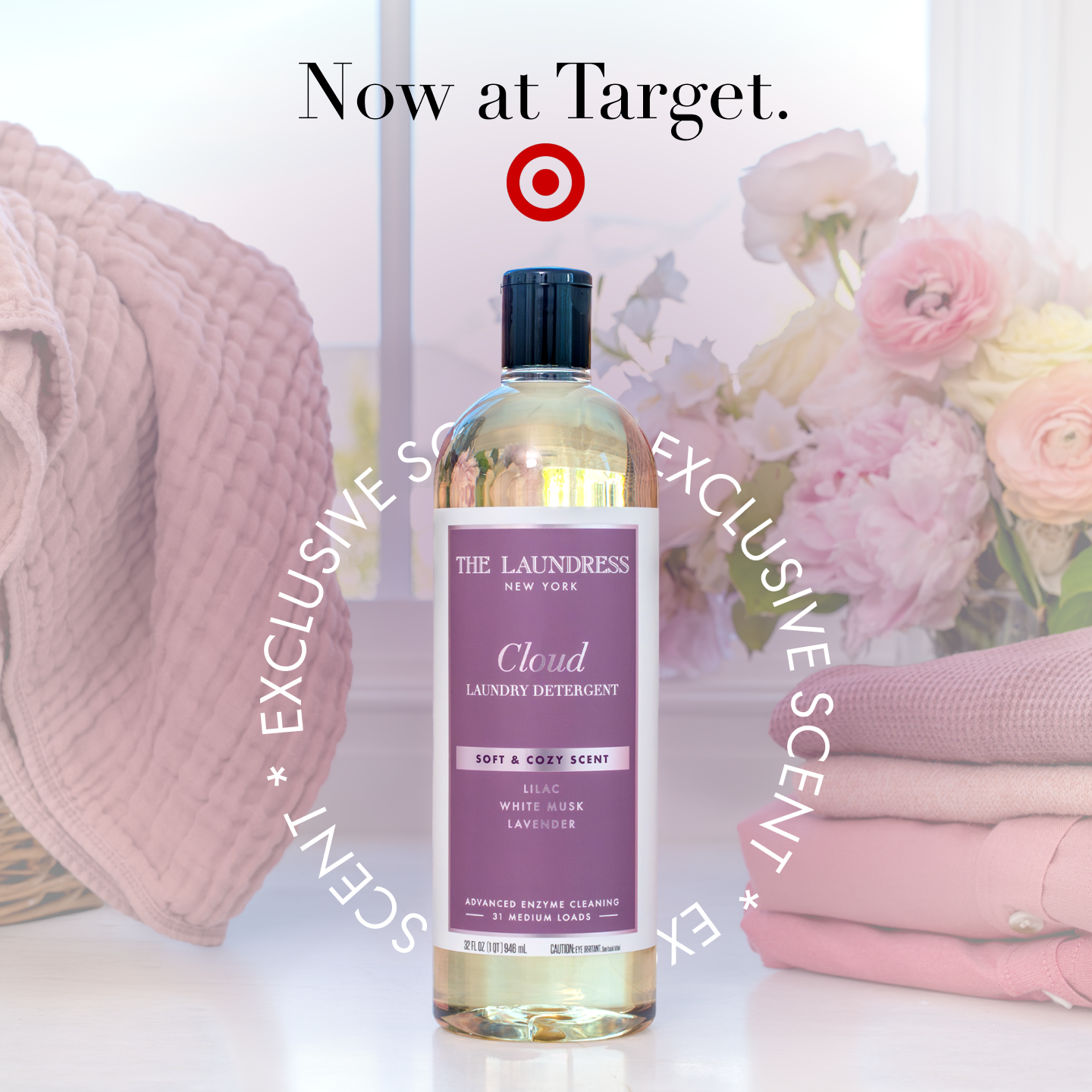 The Laundress Facebook ad: Cloud: Our Target-Exclusive Scent
