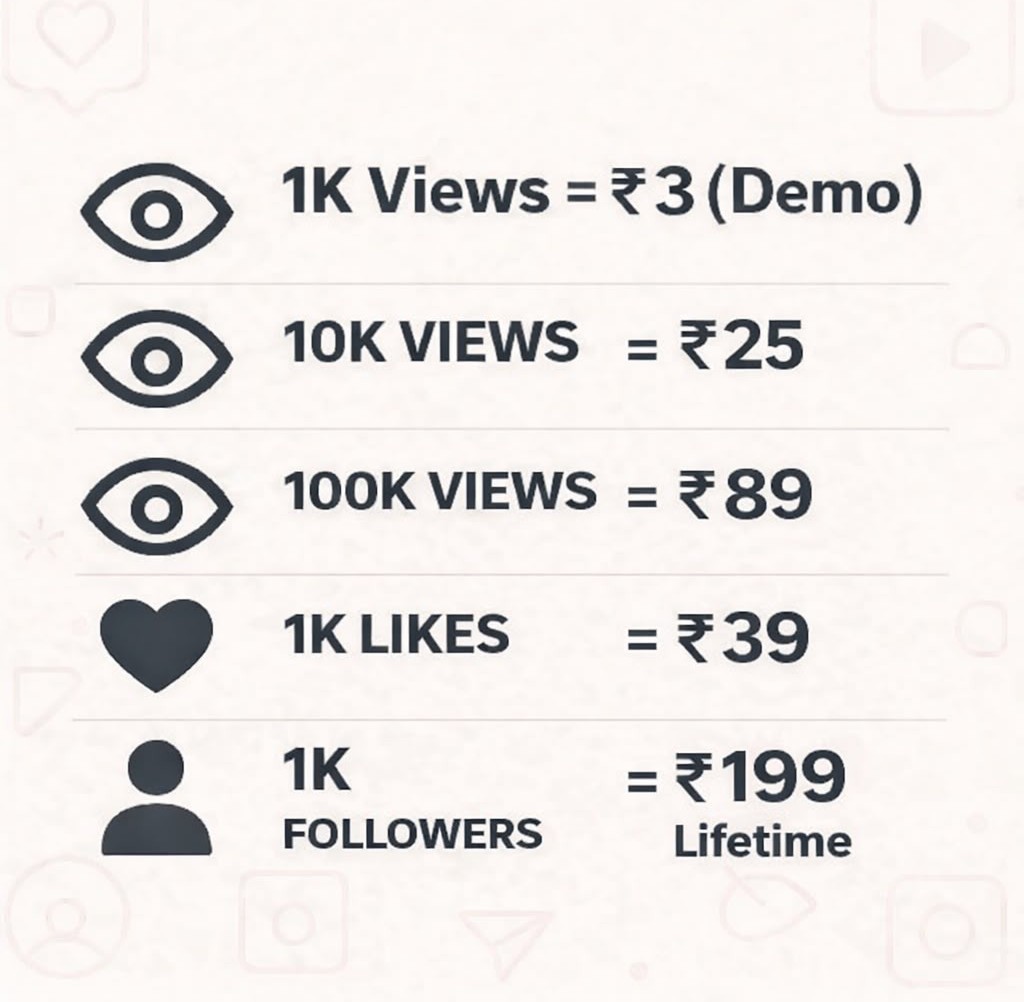 Juberrr Facebook ad: Grow Your Instagram Presence