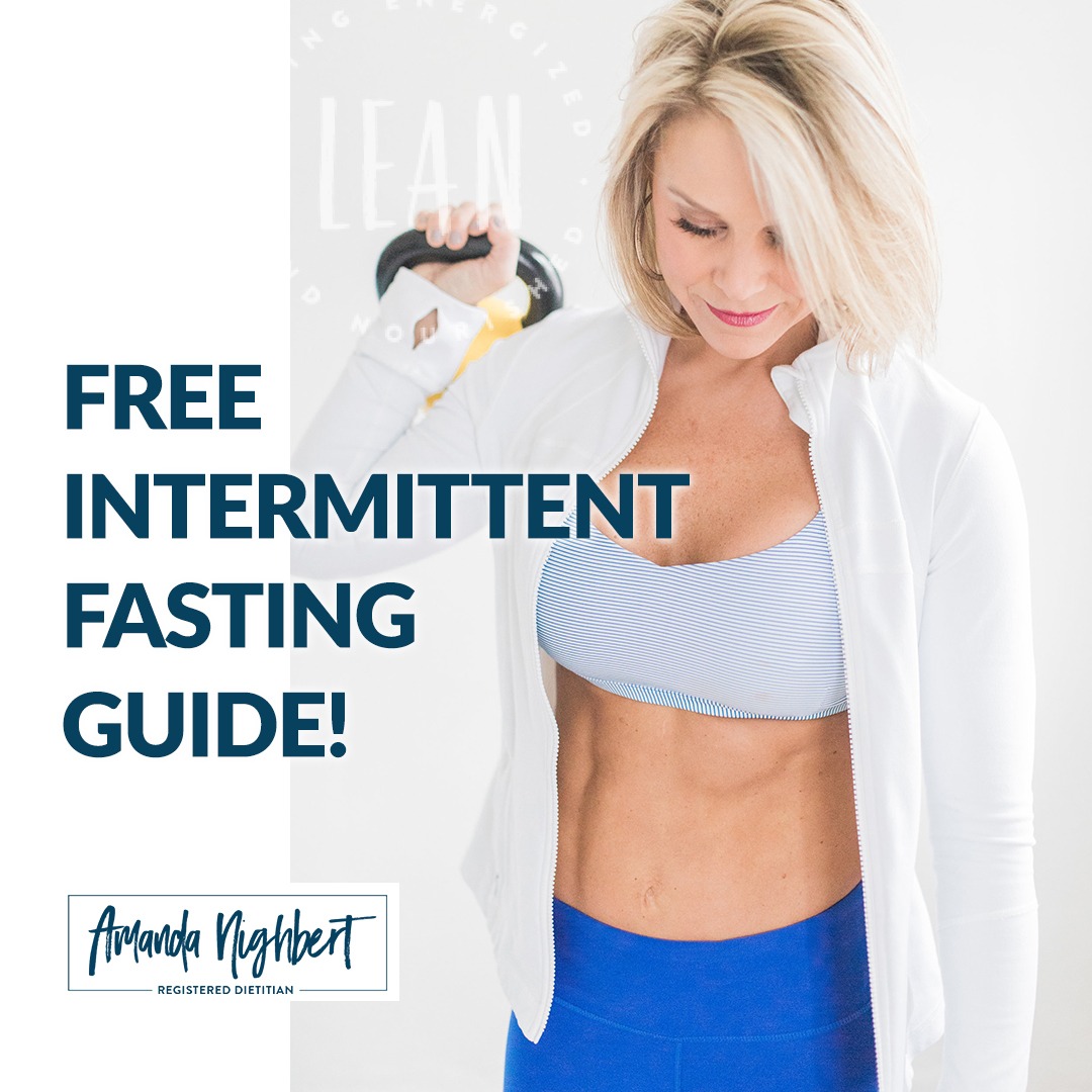 Amanda Nighbert, Registered Dietitian Facebook ad