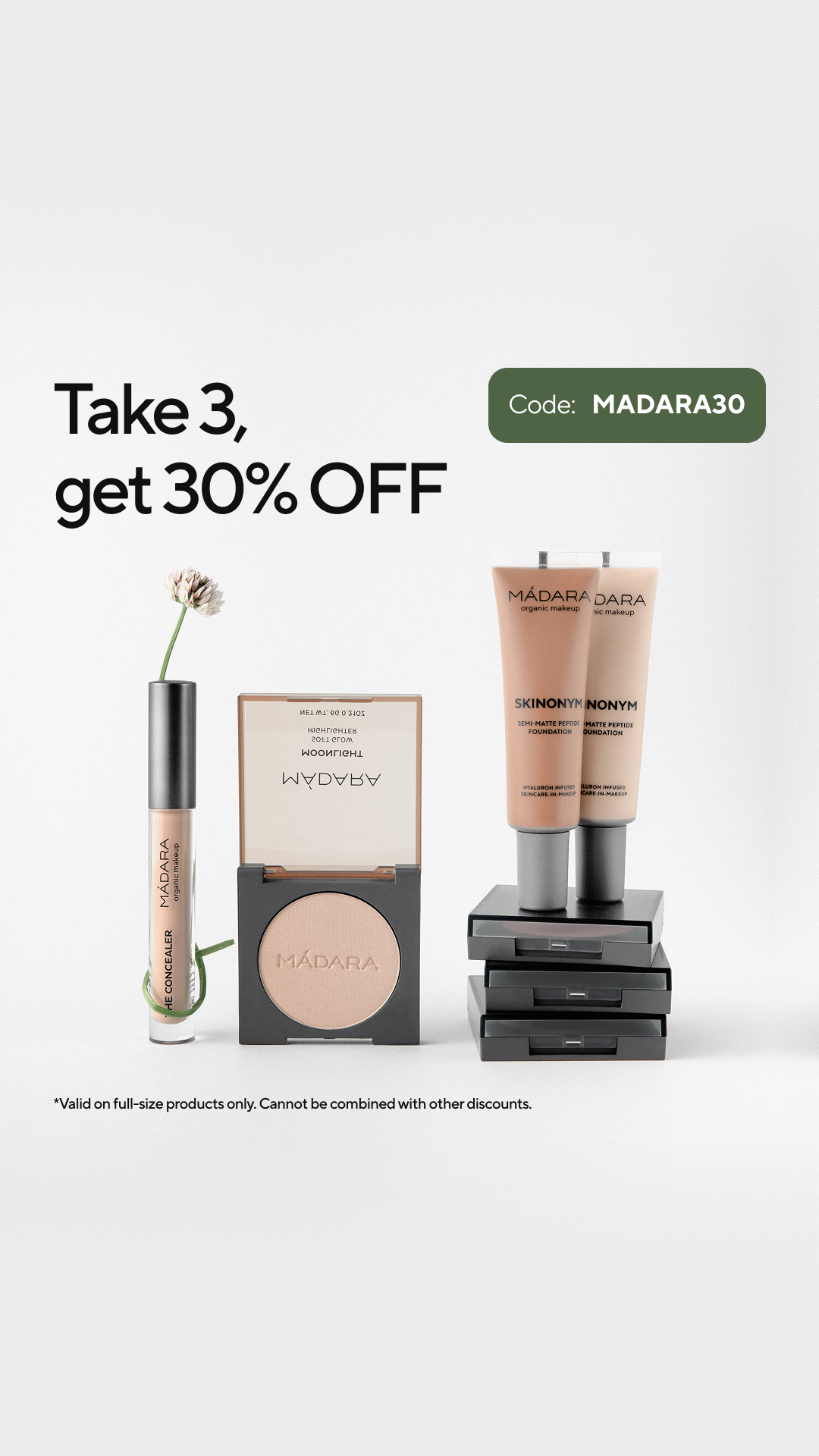 Mádara Organic Skincare Facebook ad
