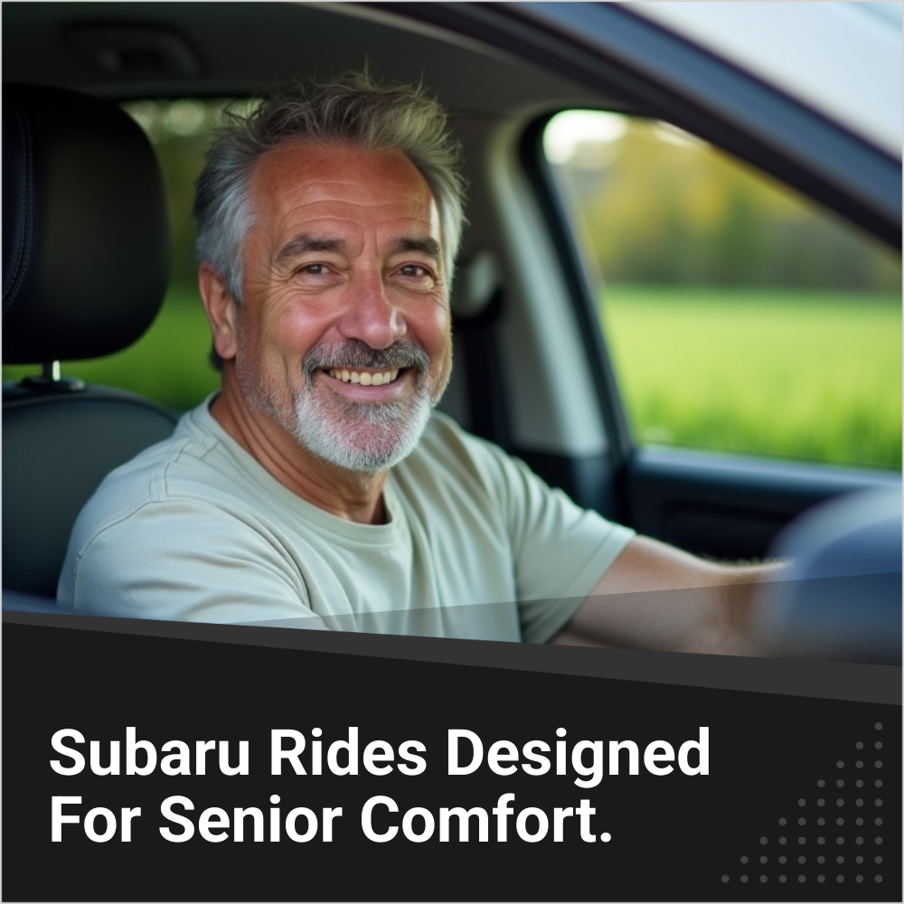Thought Ready Deluxe Facebook ad: Subaru Senior Discount Deals.